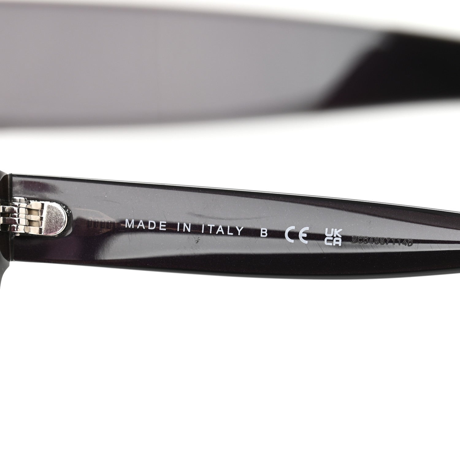 Acetate Polarized Square CC Sunglasses 5380 Purple