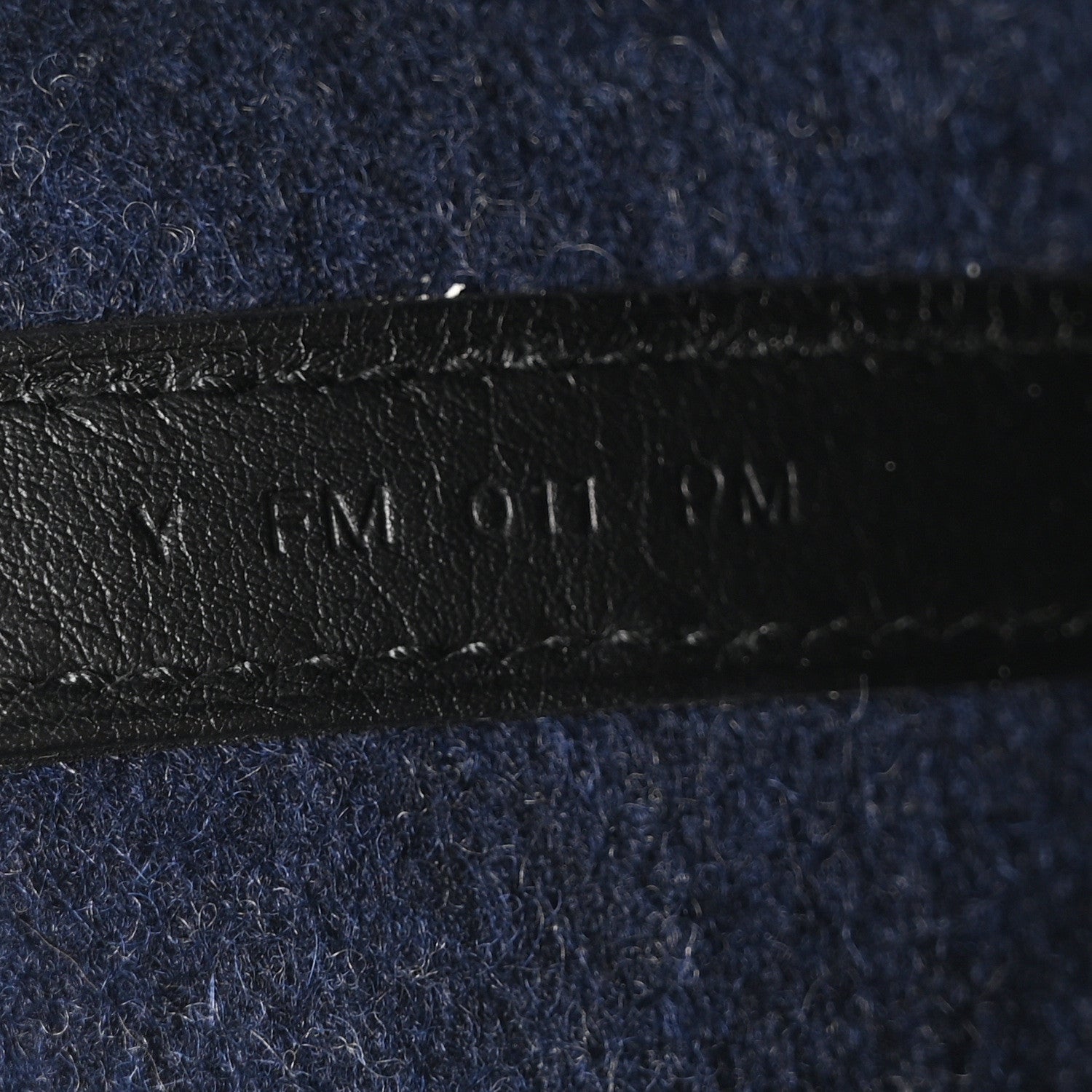 Feutre Swift Picotin Lock 22 MM Bleu Nuit Black