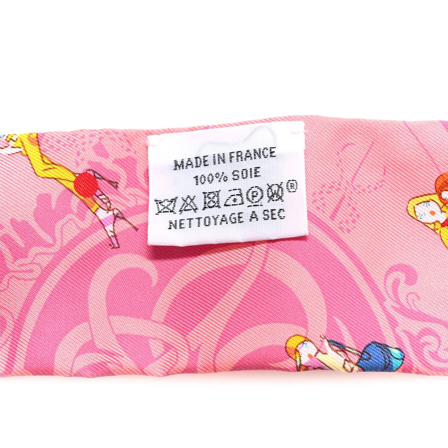 Silk Ex-Libris Les Parisie Twilly Rose Malabar Jaune