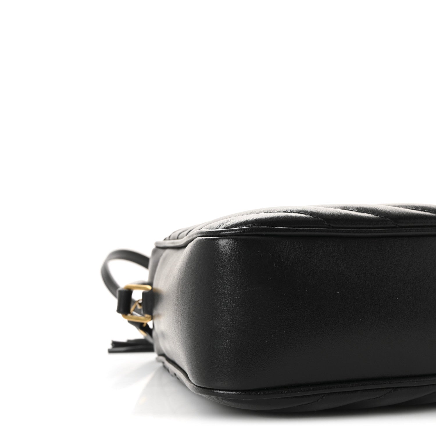 Calfskin Matelasse Monogram Lou Camera Bag Black