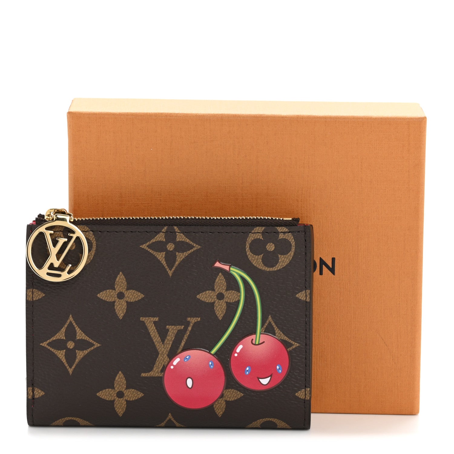 LV X TM Monogram Cerises Lisa Wallet