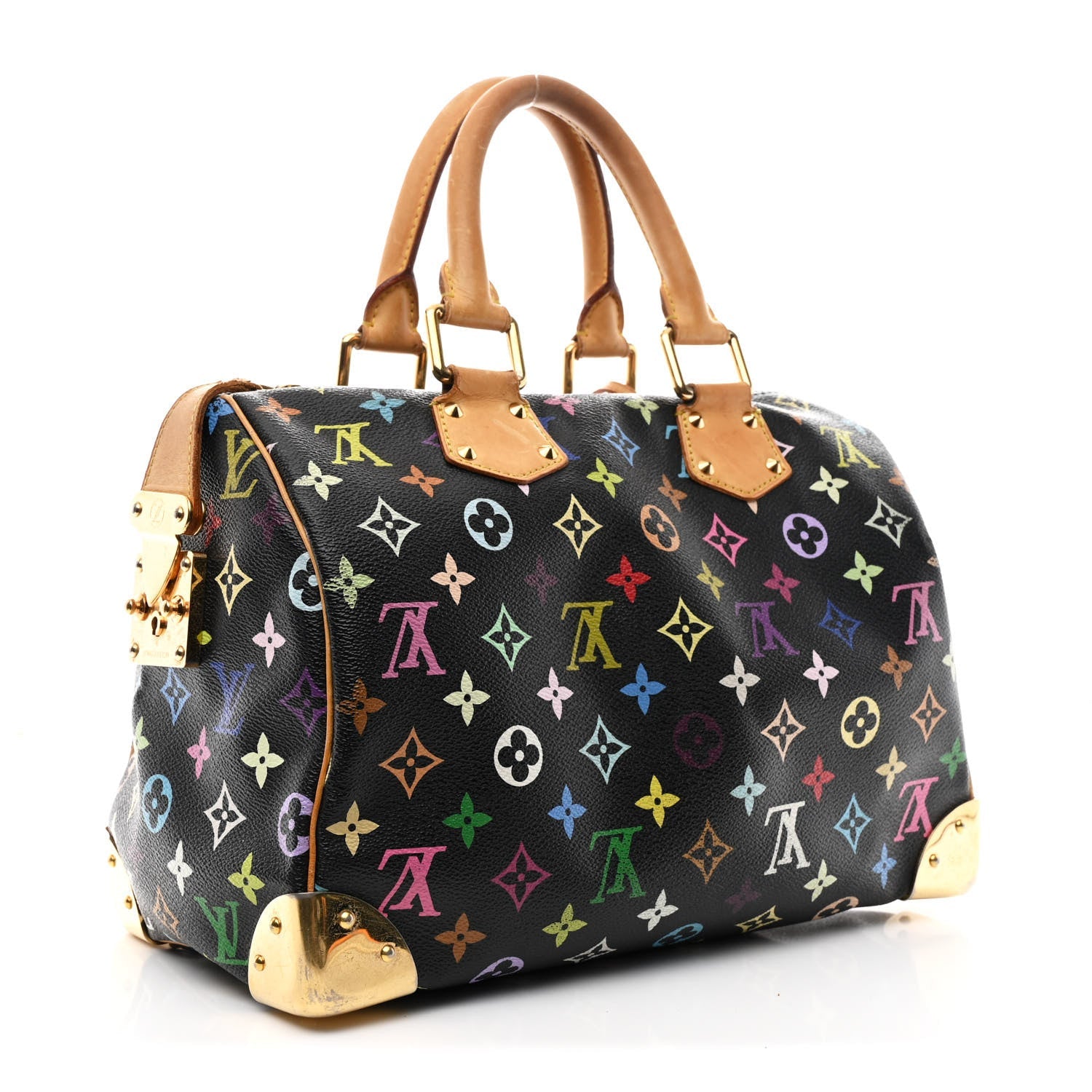 Monogram Multicolor Speedy 30 Black