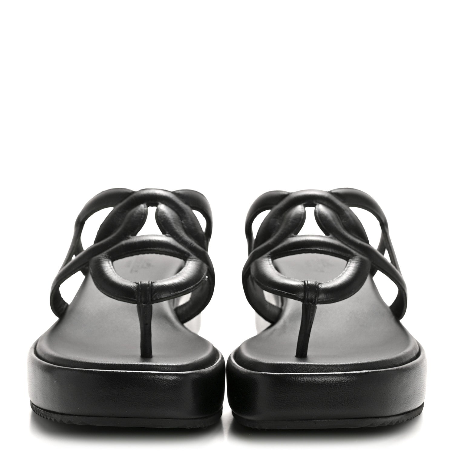 Nappa Gipsy Sandals 38 Black