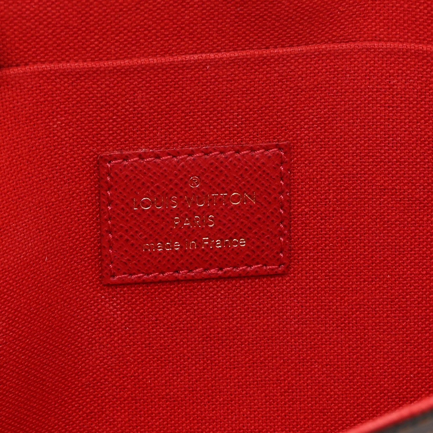 Damier Ebene Pochette Felicie Chain Wallet