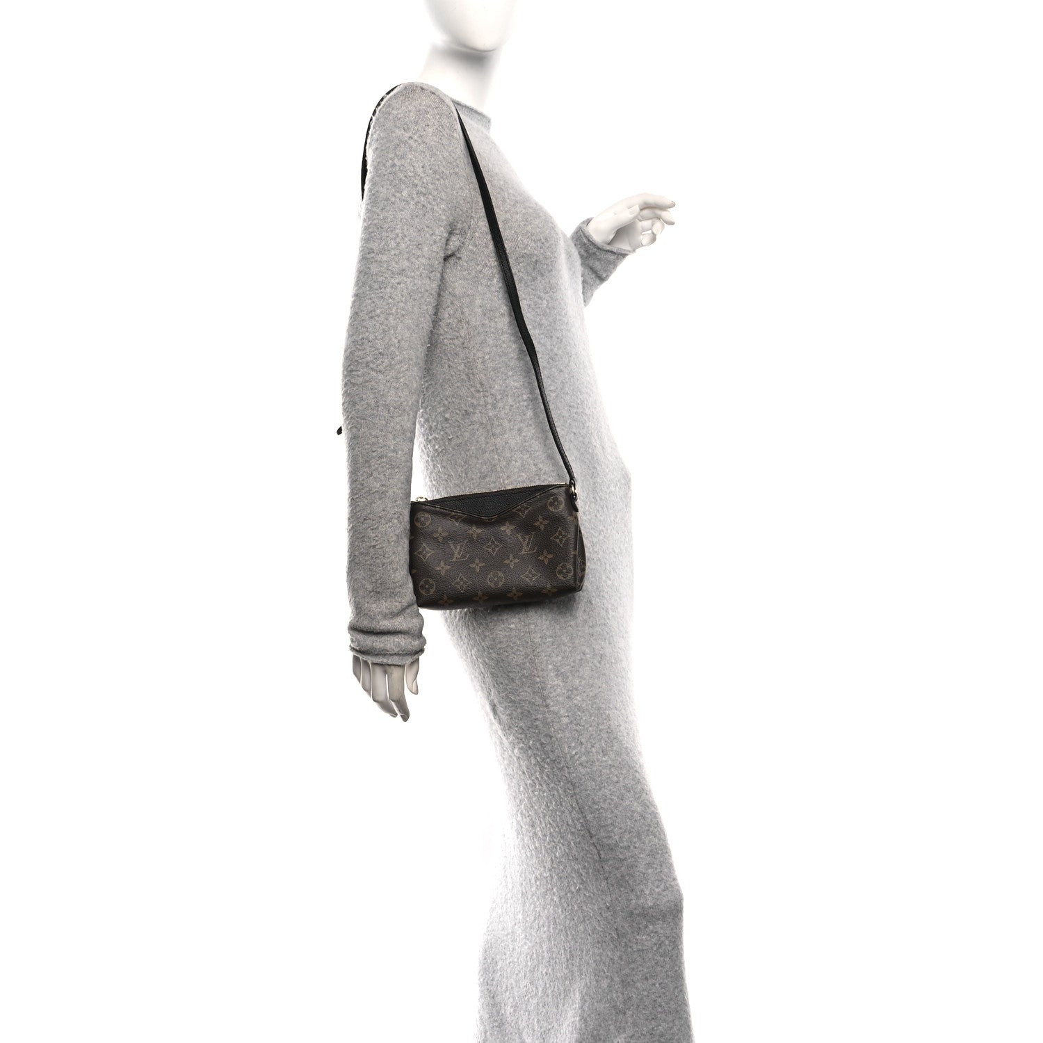 Monogram Pallas Clutch Black