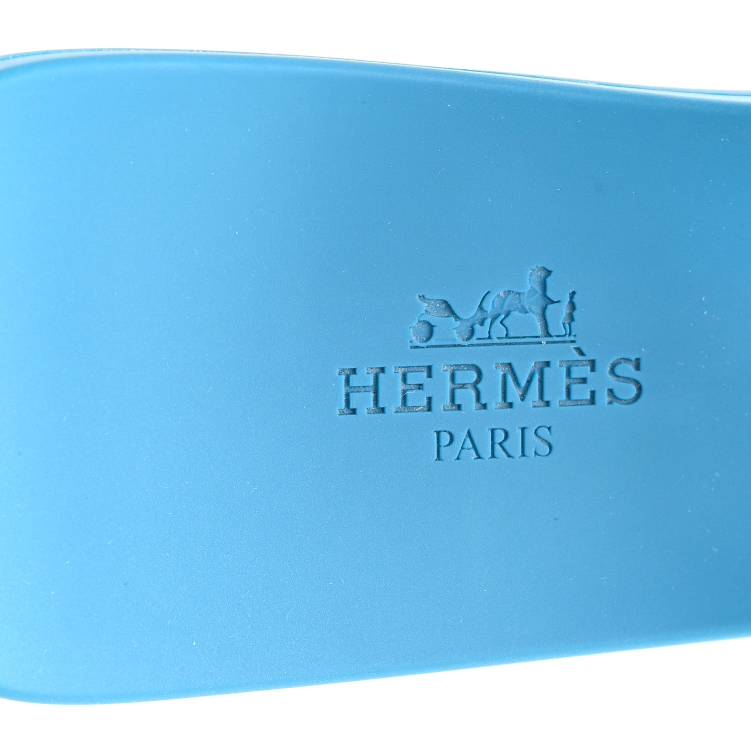 Rubber Aloha Sandals 38 Bleu Vif