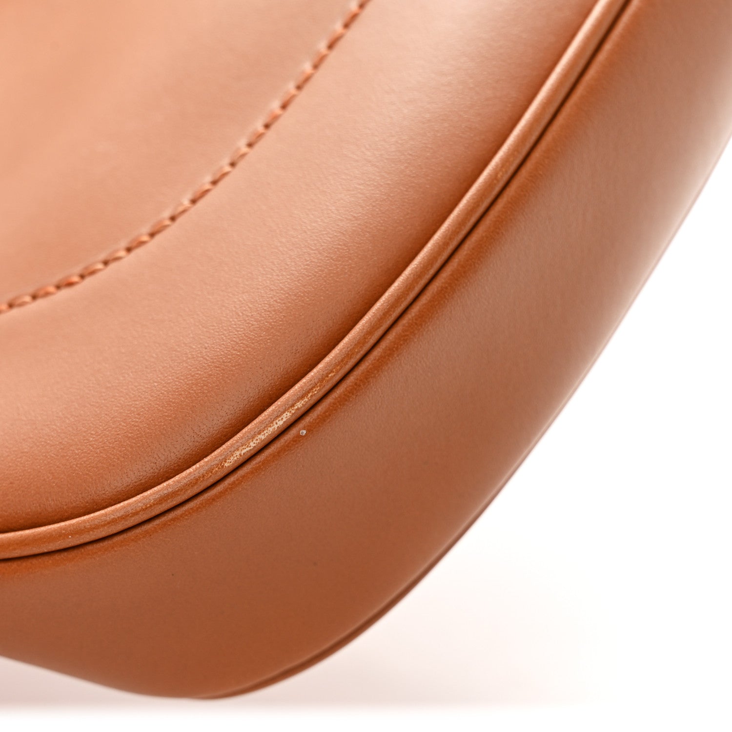 Ancora Calfskin Jackie Shoulder Bag Harness Brown