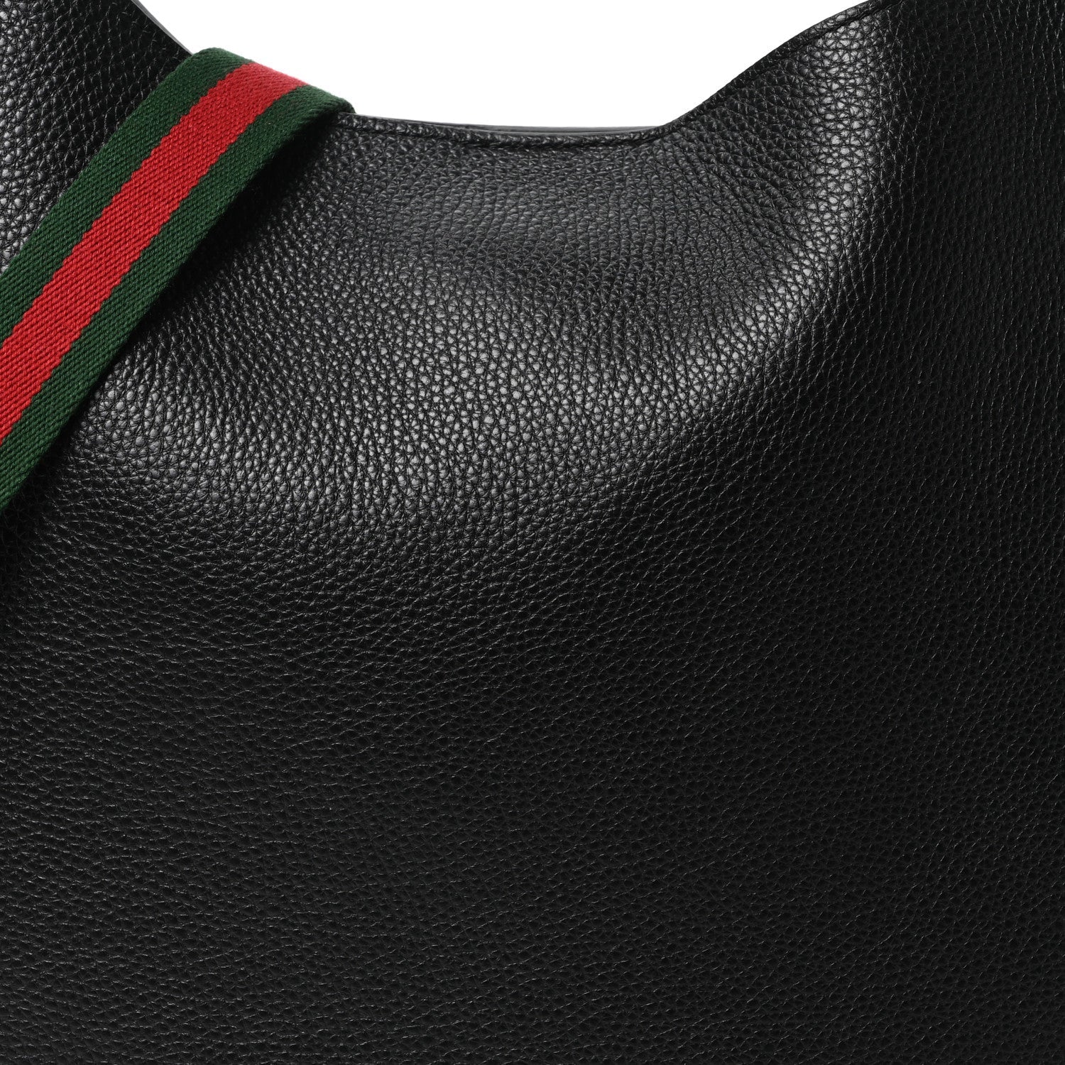 Soft Grained Calfskin Maxi B Hobo Black