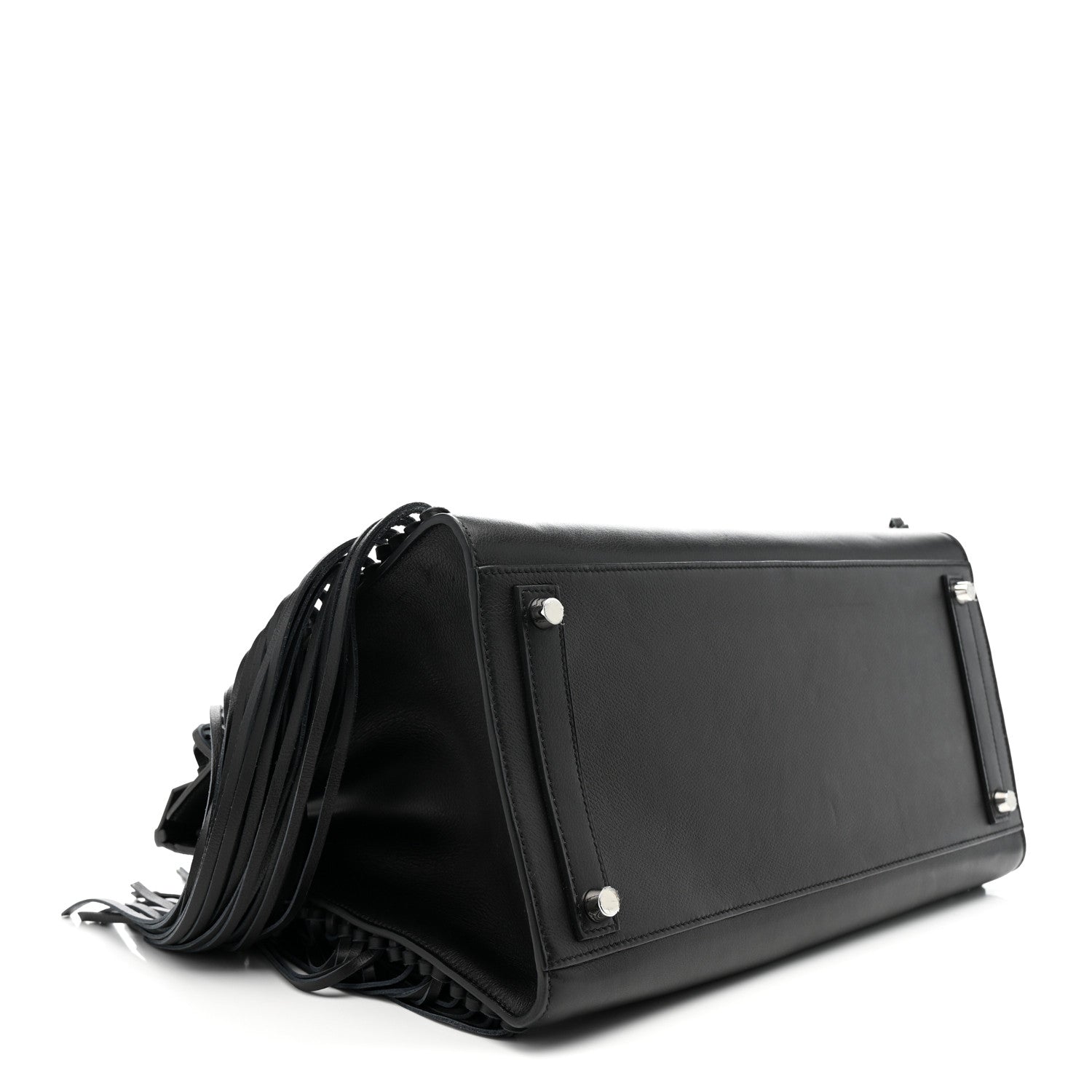 Evergrain Birkin Sellier Anate Fringed 35 Black