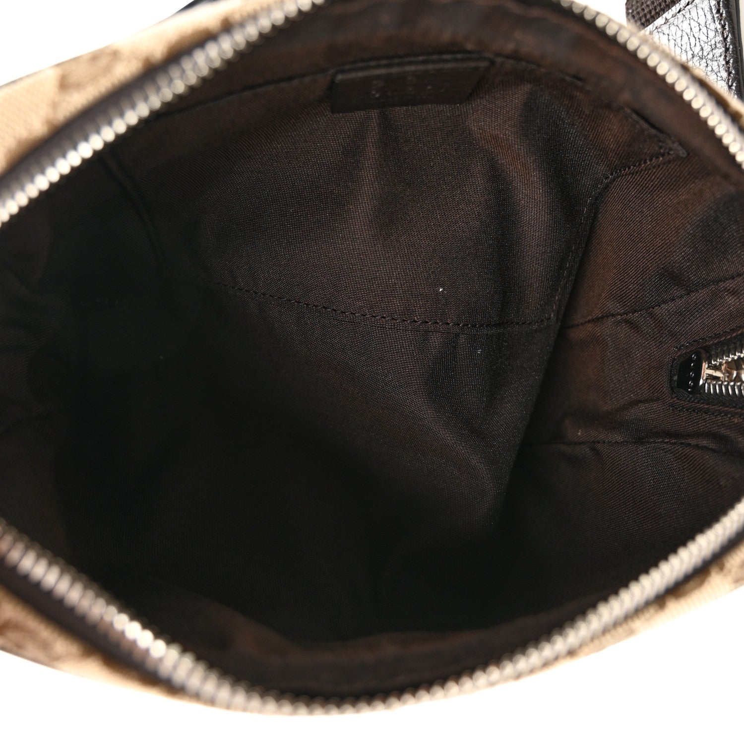 Monogram Belt Bag Dark Brown