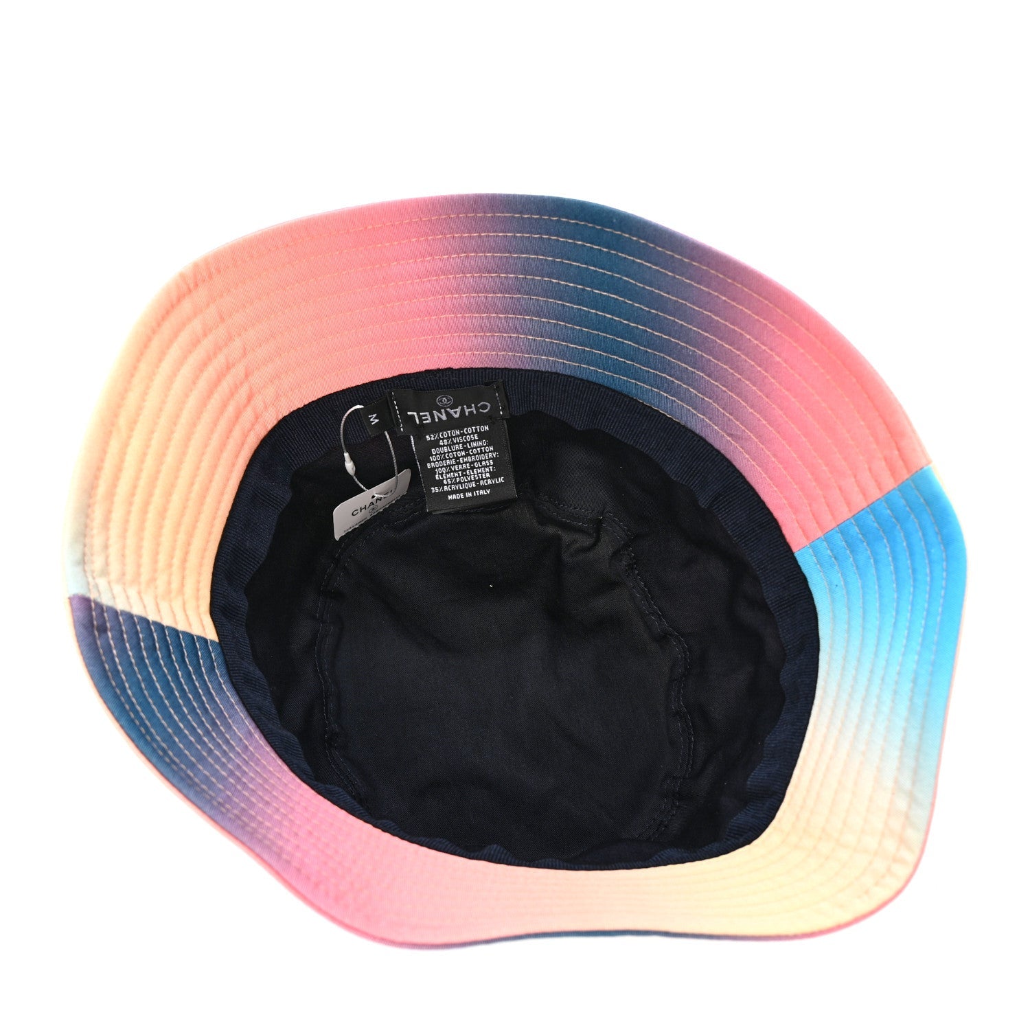 Cotton CC Bucket Hat M Pink Blue Multicolor