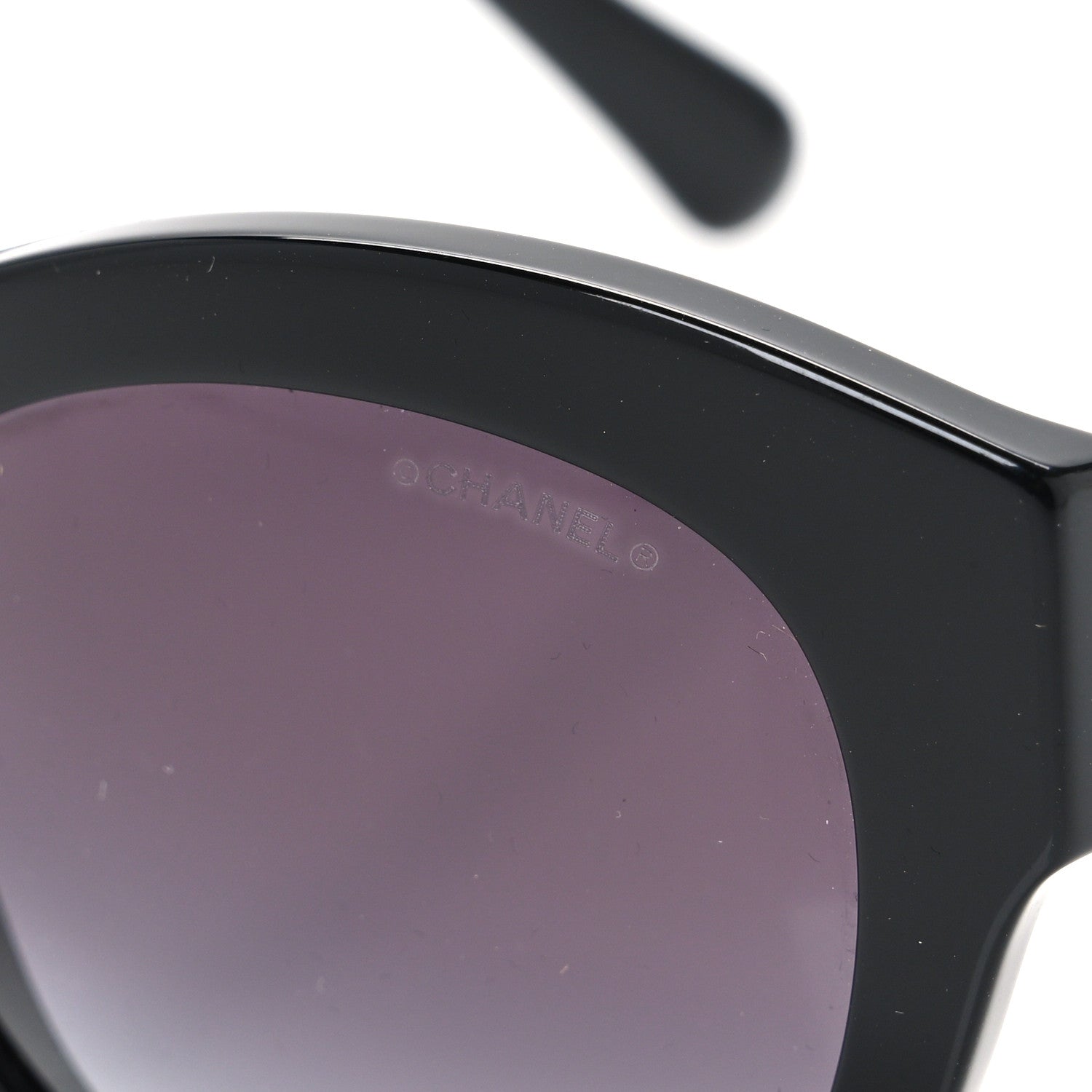 Acetate Butterfly Sunglasses 5371 Black