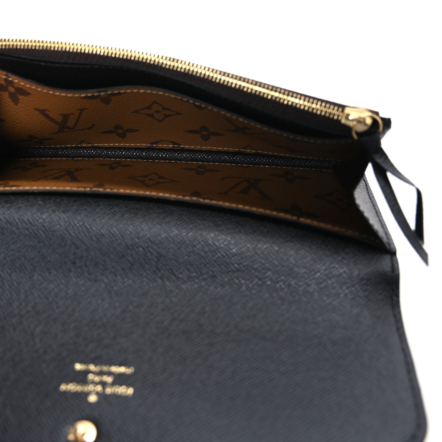 Reverse Monogram Emilie Wallet