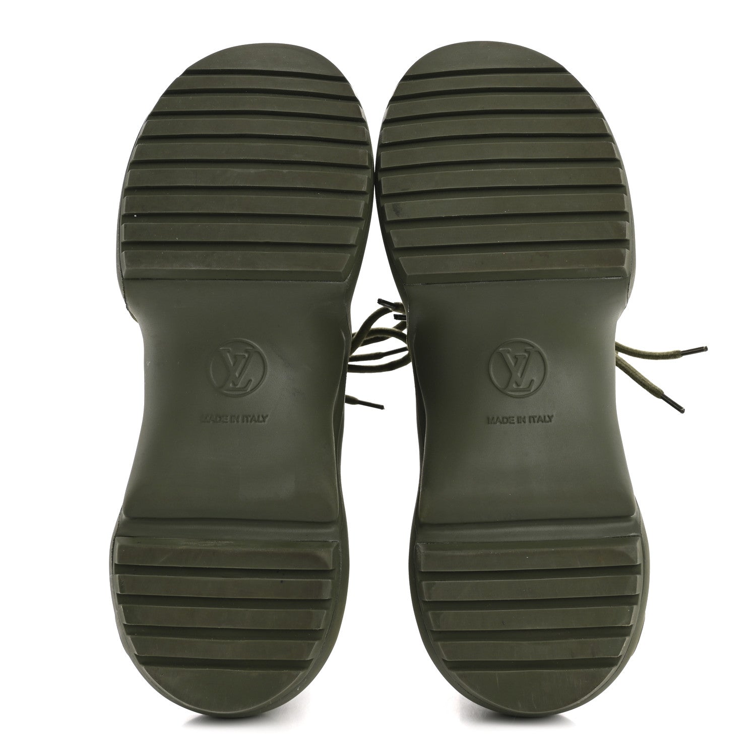 Mat Rubber Monogram LV Archlight Sneaker Boots 38 Kaki