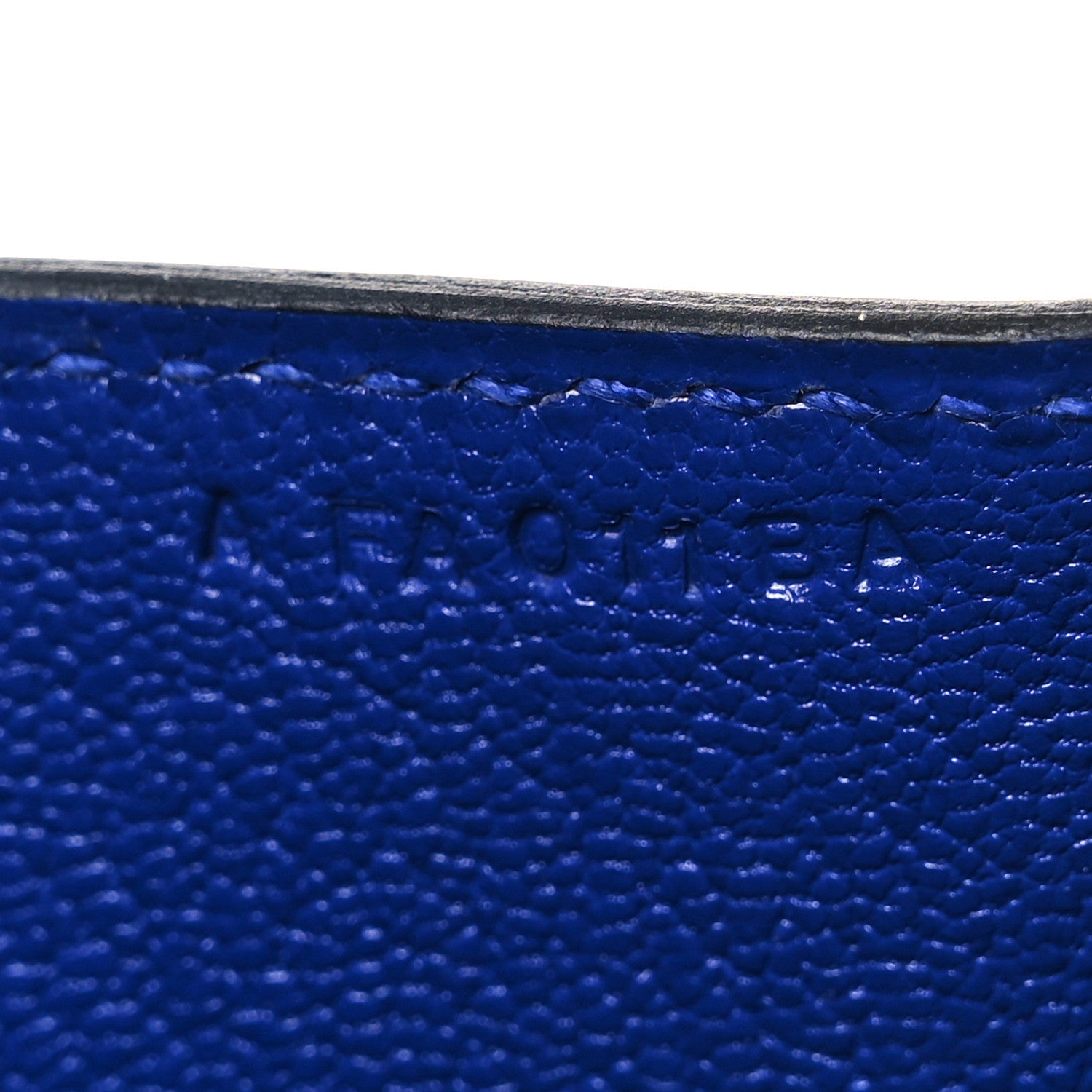 Chevre Mysore Medor 23 Clutch Bleu Hydra Electric Blue