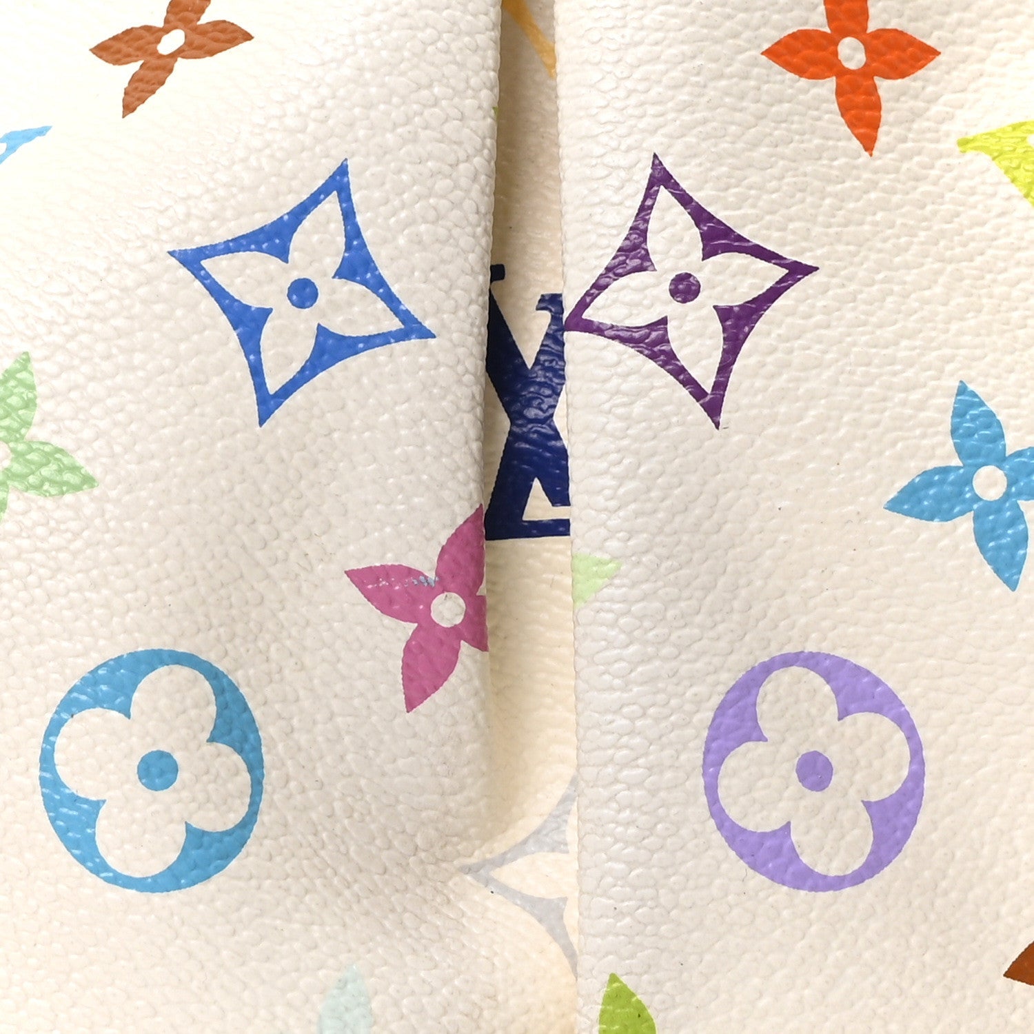 Monogram Multicolor Judy MM White
