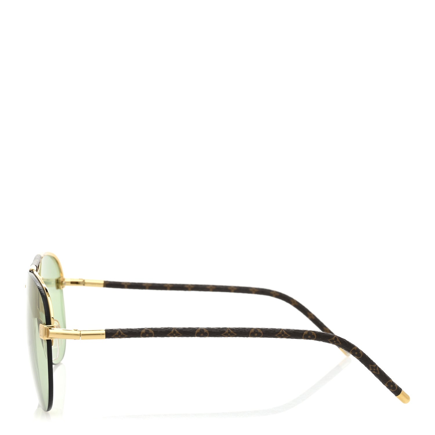 Metal Monogram Clockwise Sunglasses Z1108W Green