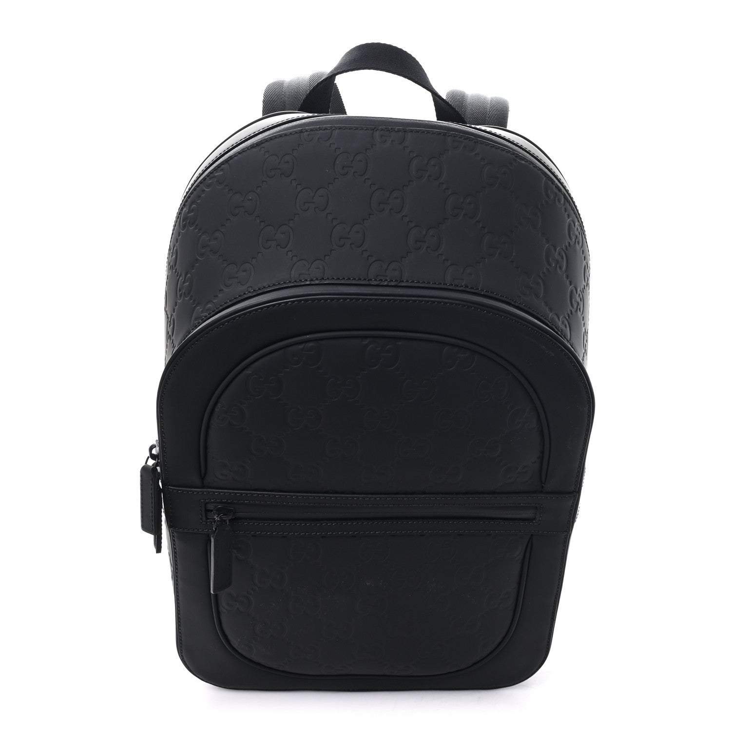 Rubber GG Backpack Black