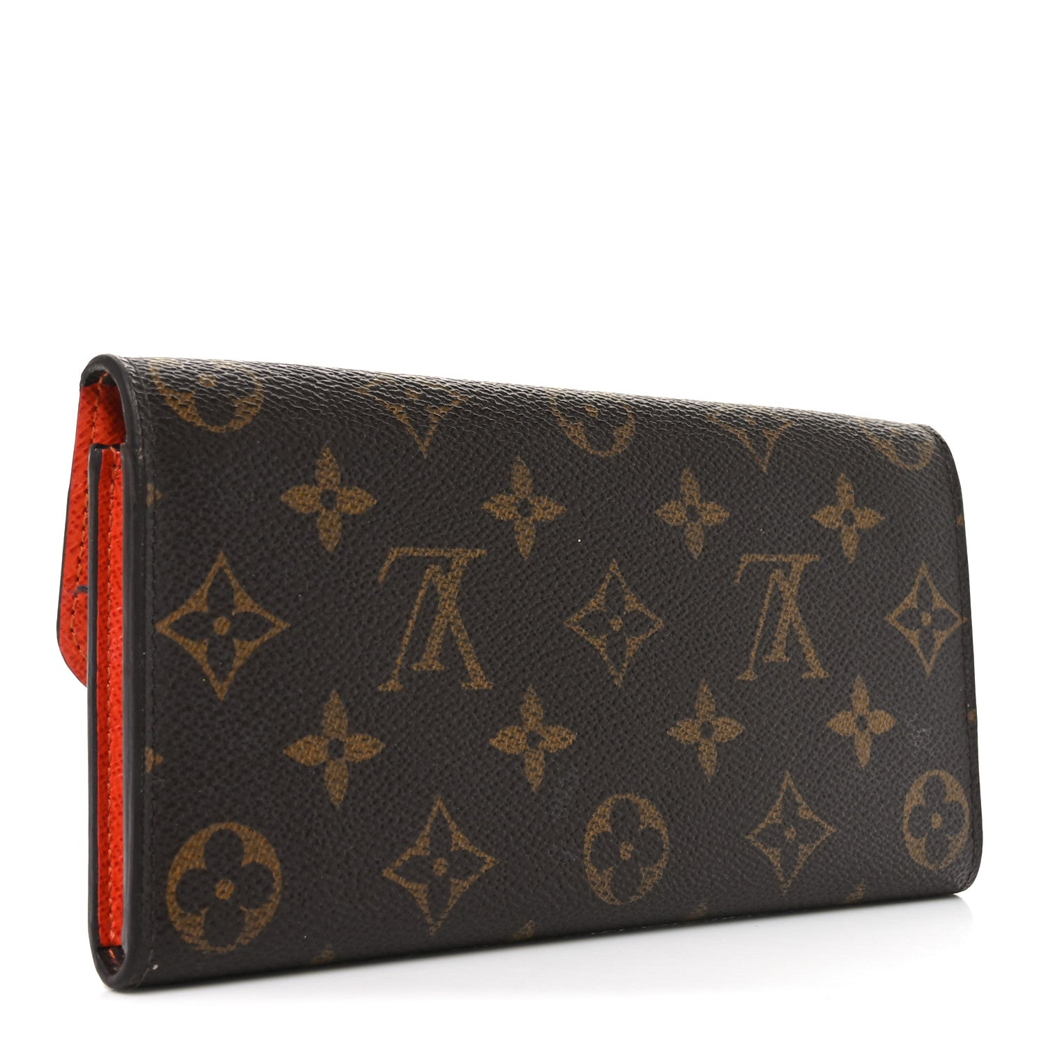 Monogram Emilie Wallet Poppy