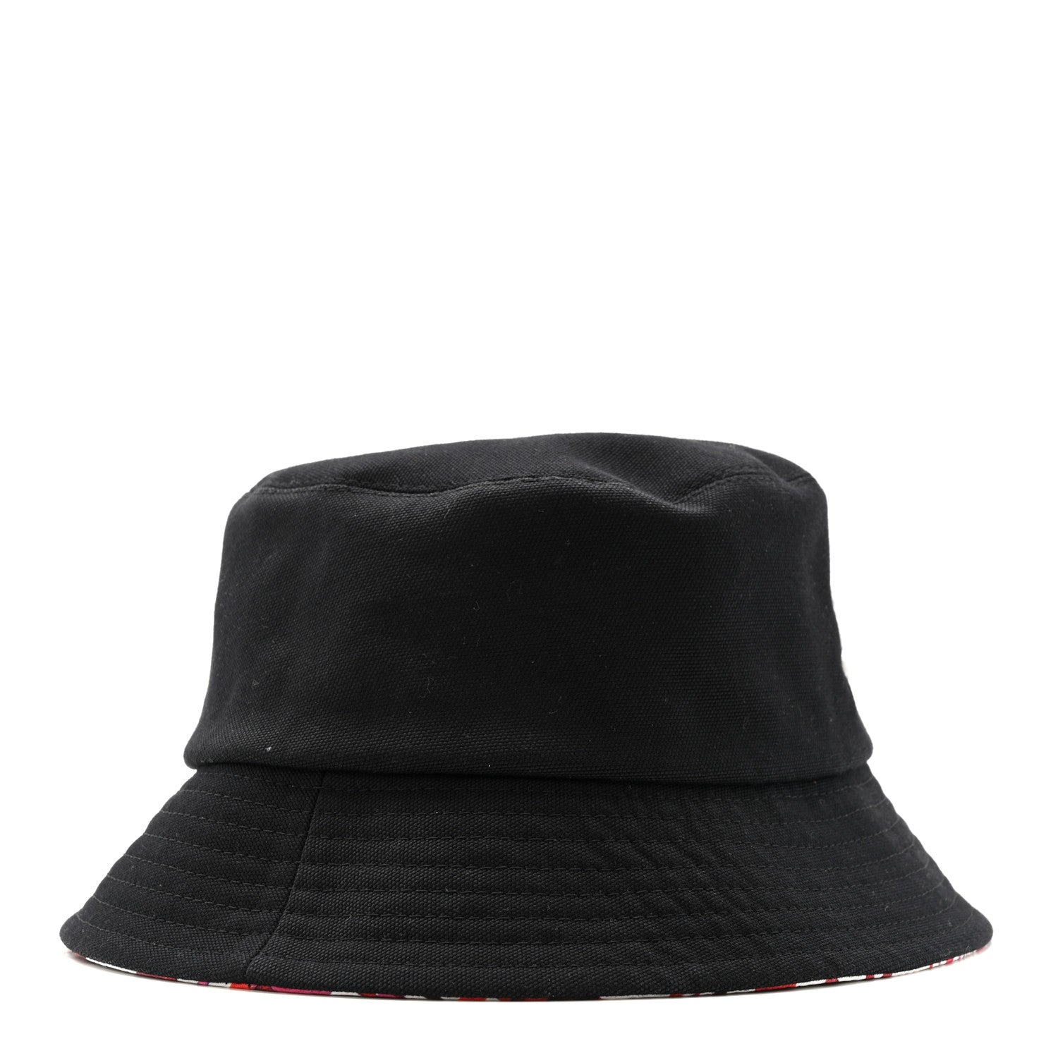 Cotton Pearl CC Bucket Hat S Black