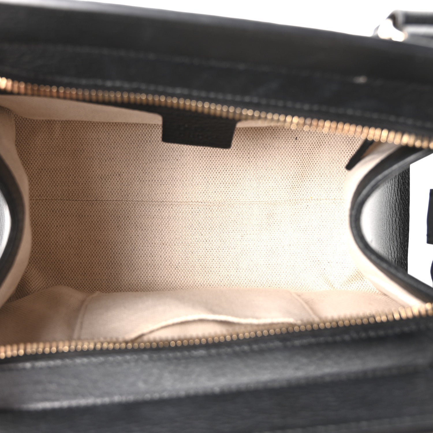 Dollar Calfskin Medium Soho Top Handle Satchel Black