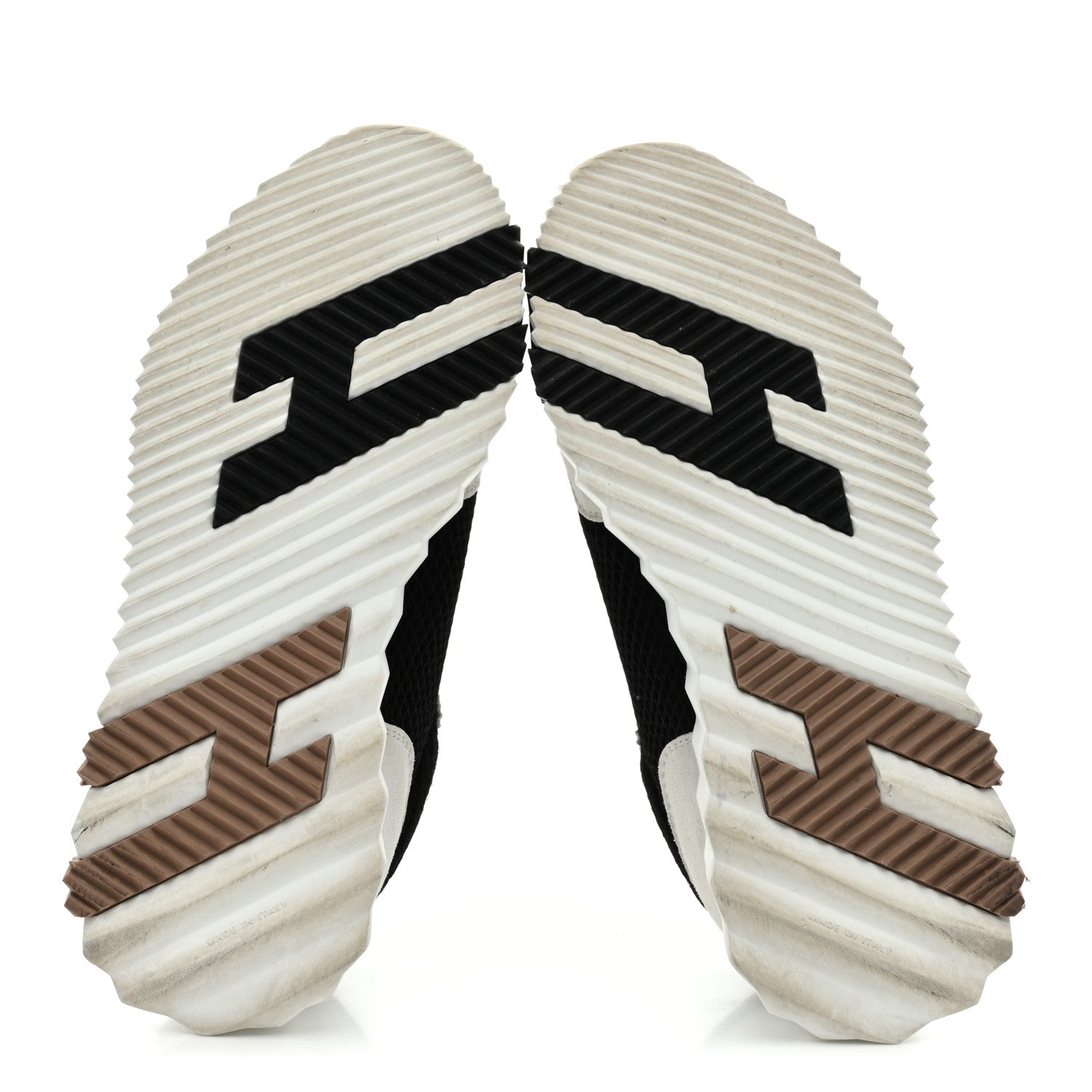 Air Mesh Suede Goatskin Bouncing Sneakers 35.5 Black White