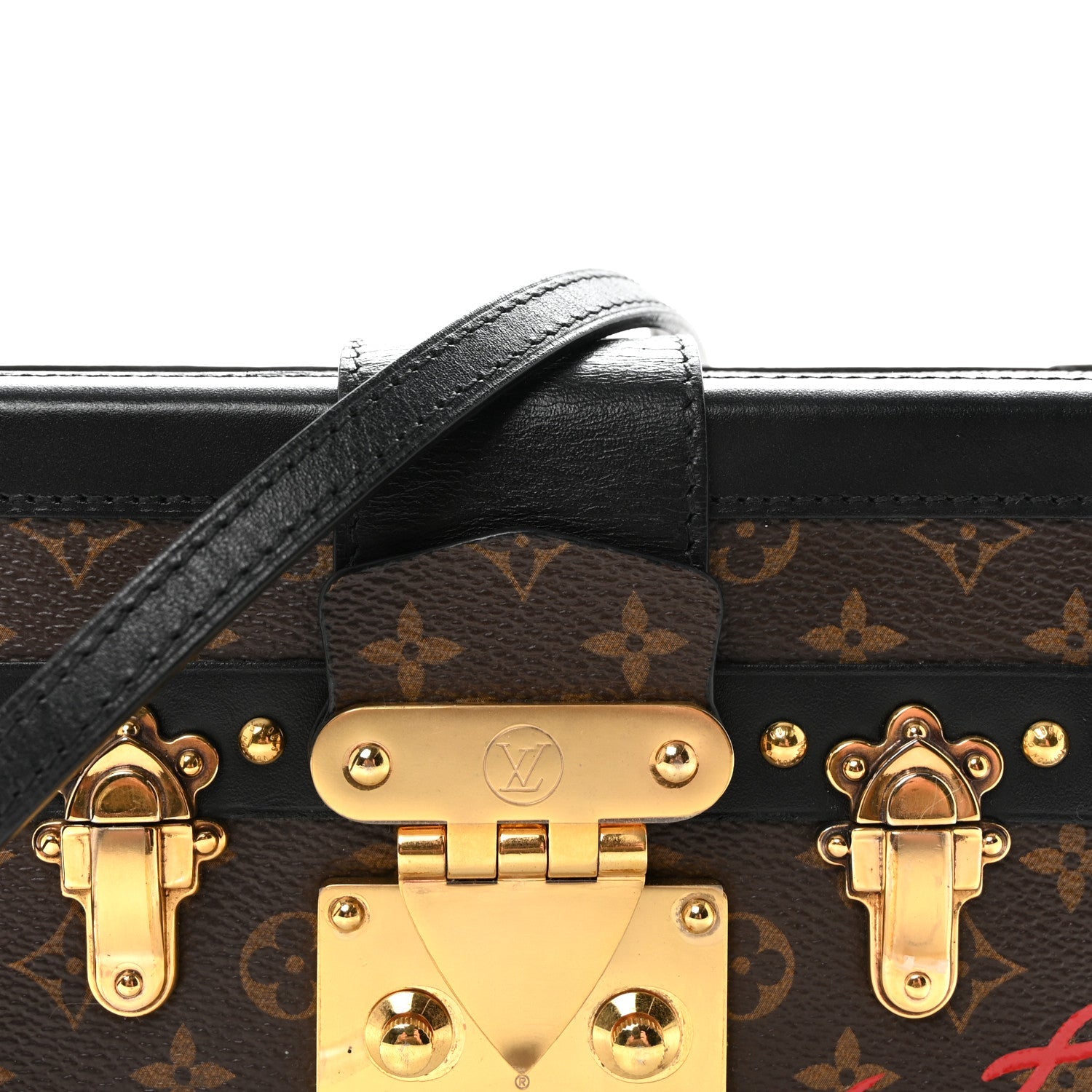 Monogram Petite Malle Black