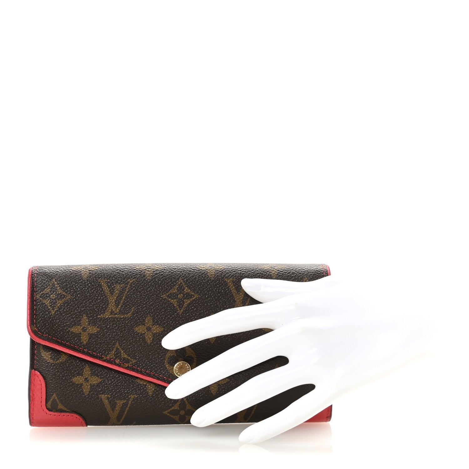Monogram Sarah Retiro Wallet Poppy
