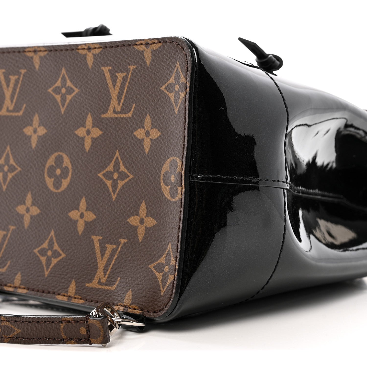 Patent Monogram Hot Springs Backpack Black