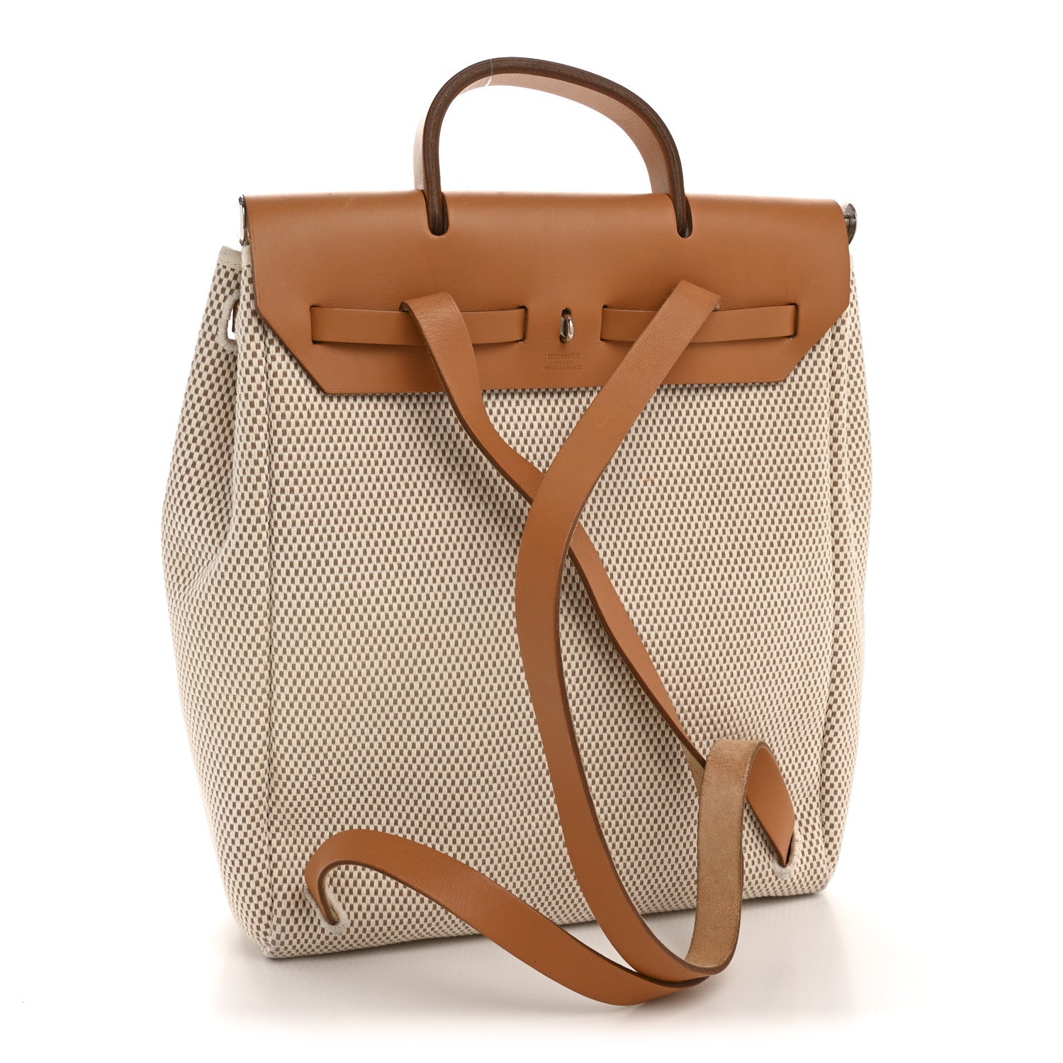 Vache Hunter Criss Viking Herbag a Dos Retourne Backpack Ecru Beige Naturel