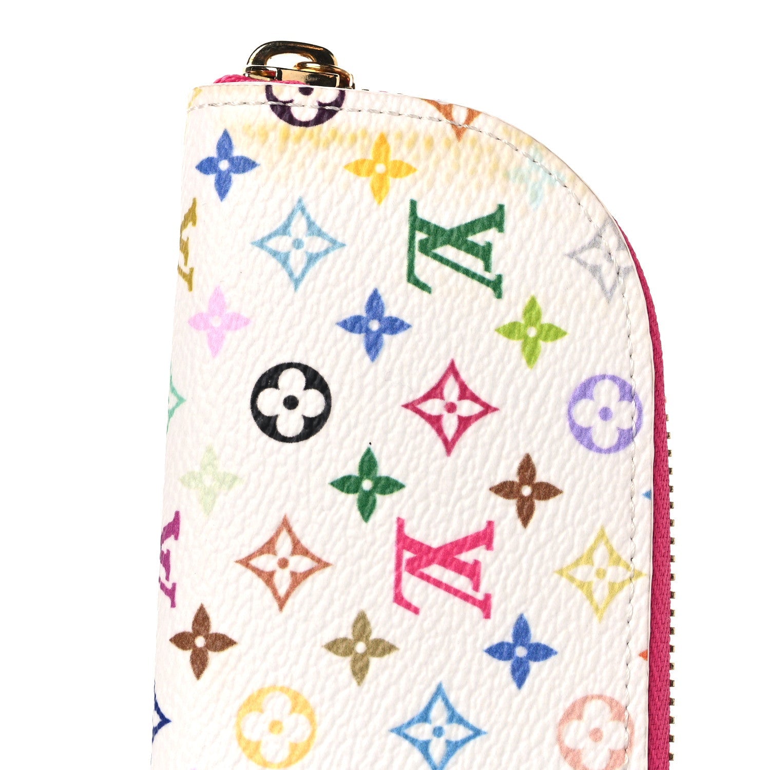 LV X TM Monogram Multicolor Charlotte Pencil Pouch Fuchsia