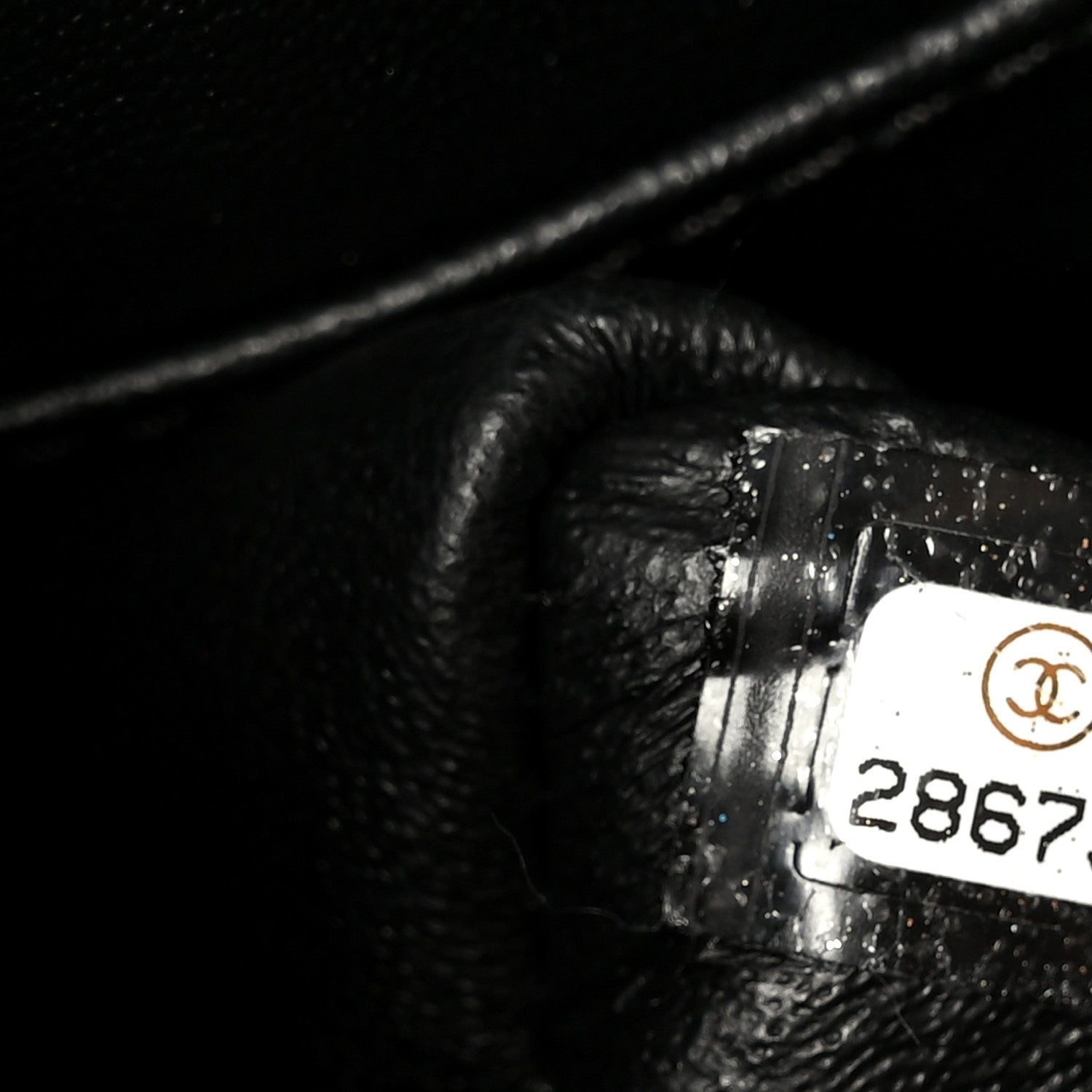 Aged Calfskin Quilted 2.55 Reissue 225 Flap So Black