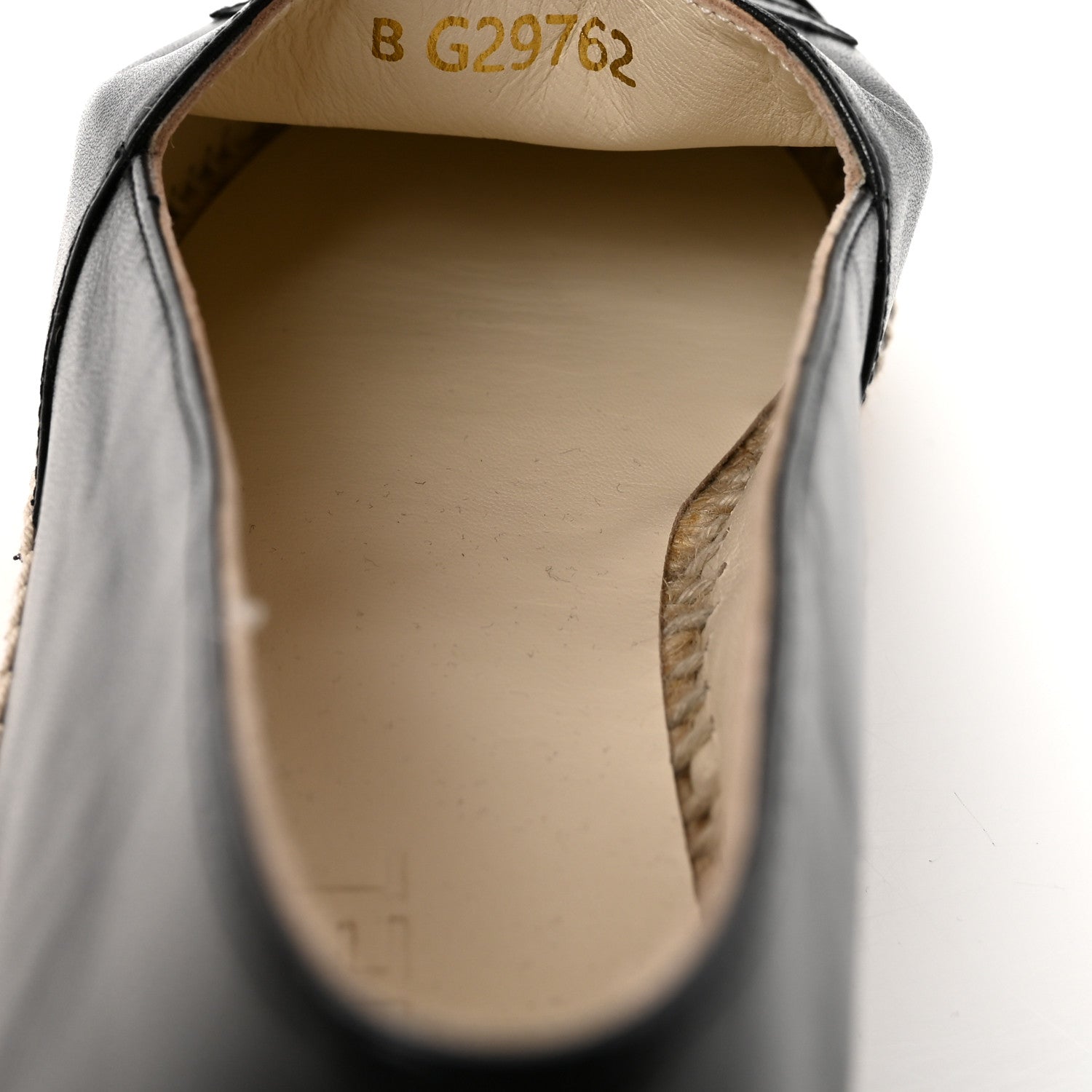 Lambskin CC Espadrilles 41 Black