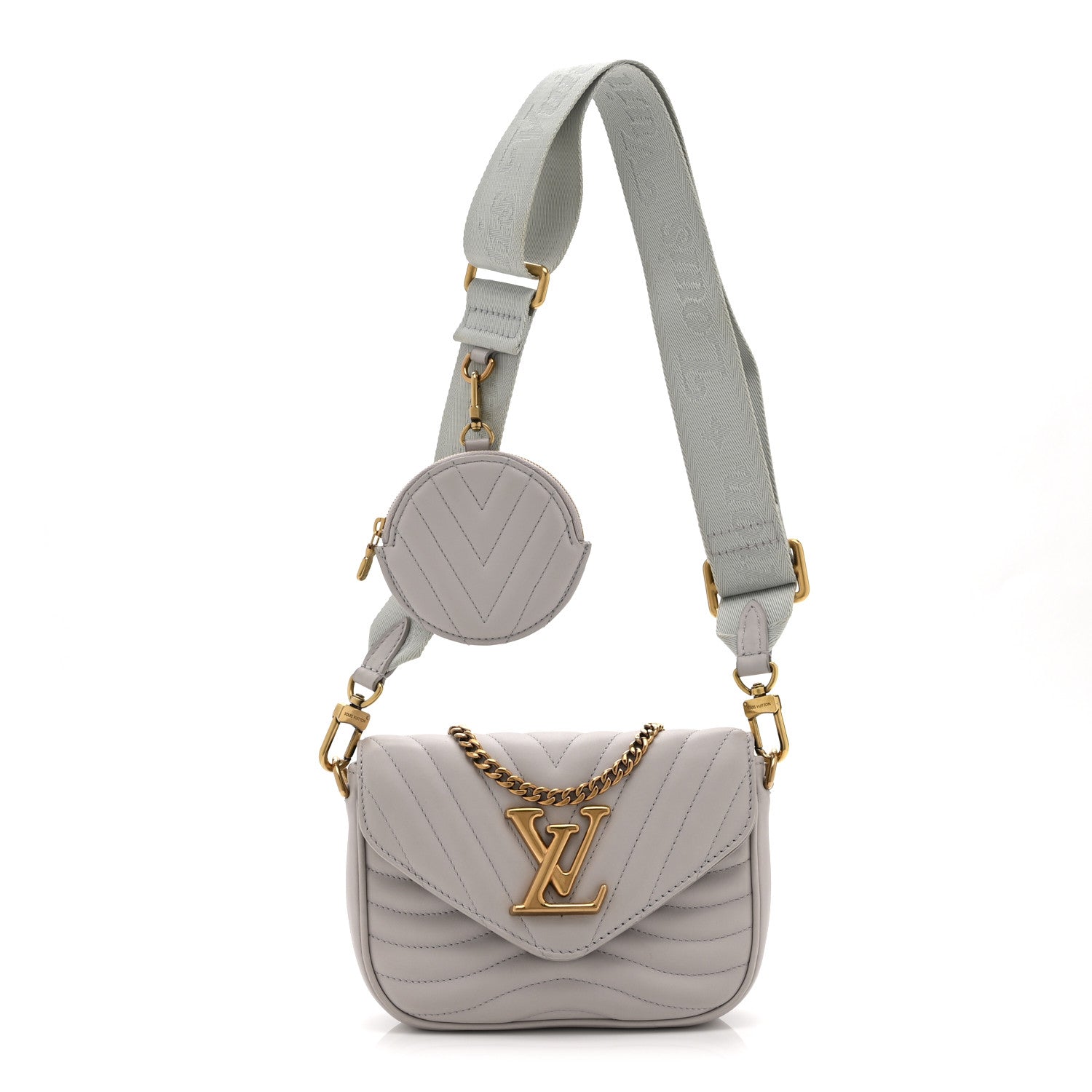 Calfskin New Wave Multi Pochette Brume