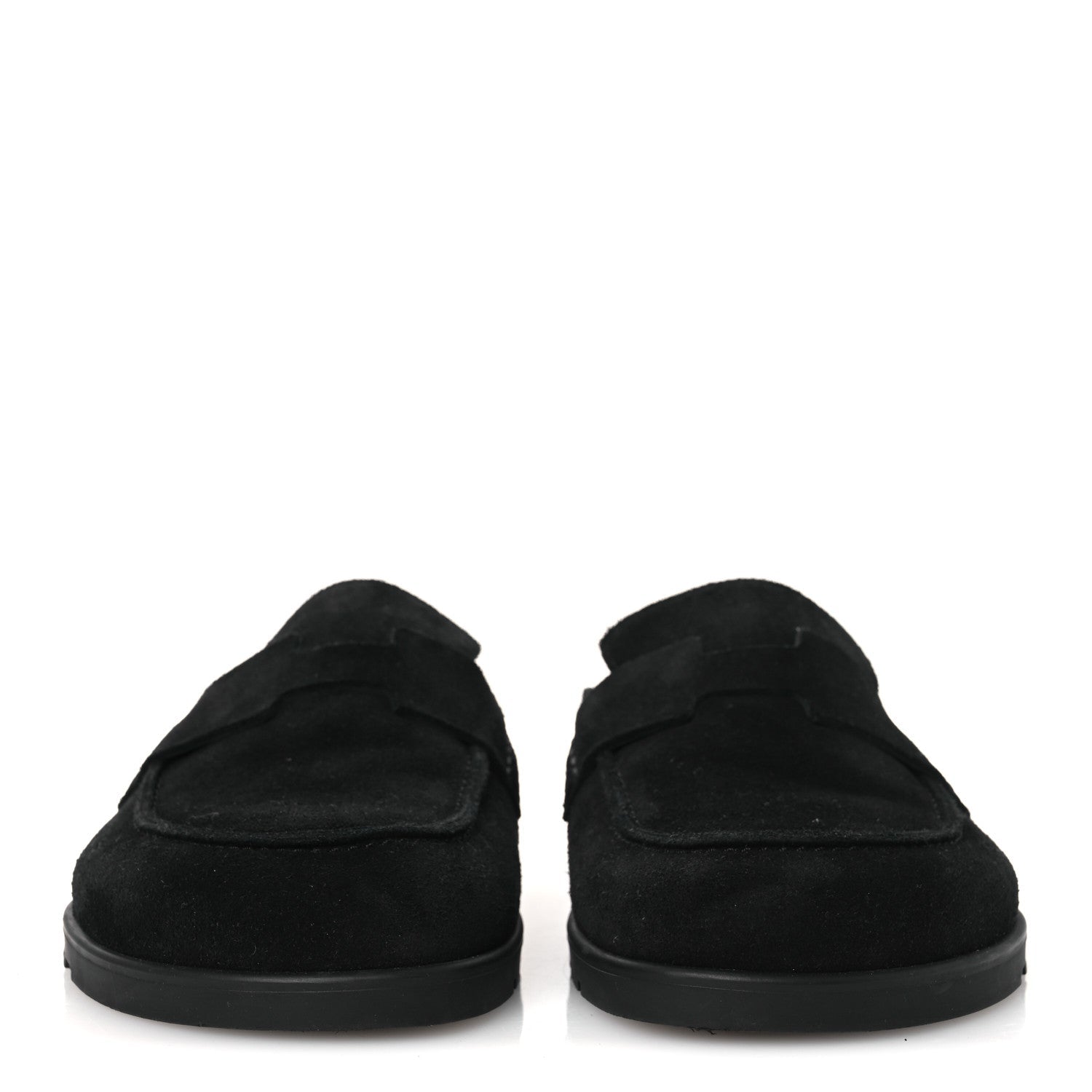 Suede Calfskin Go Mules 39 Black
