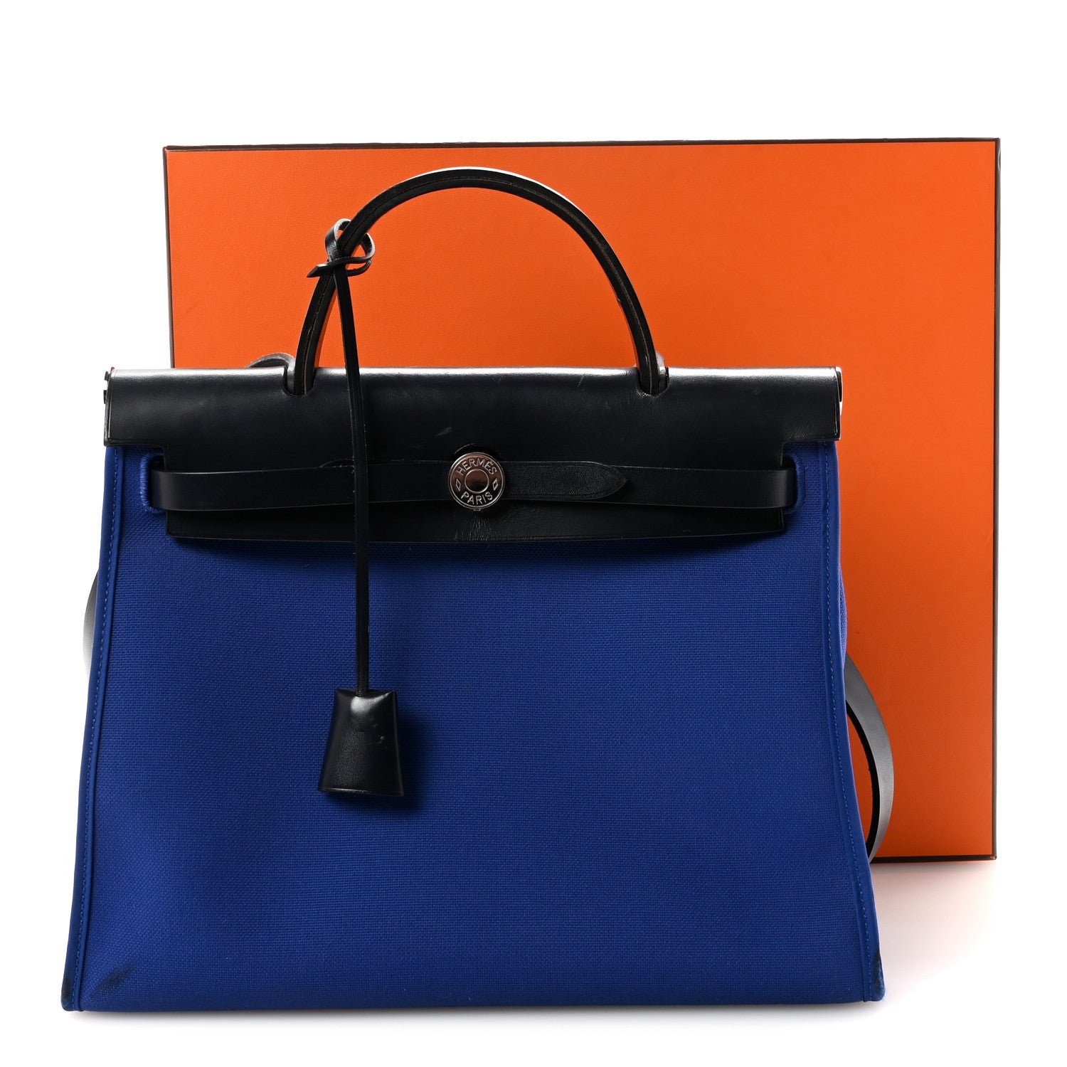 Toile Vache Hunter Herbag Zip 31 PM Bleu Electrique Bleu Indigo