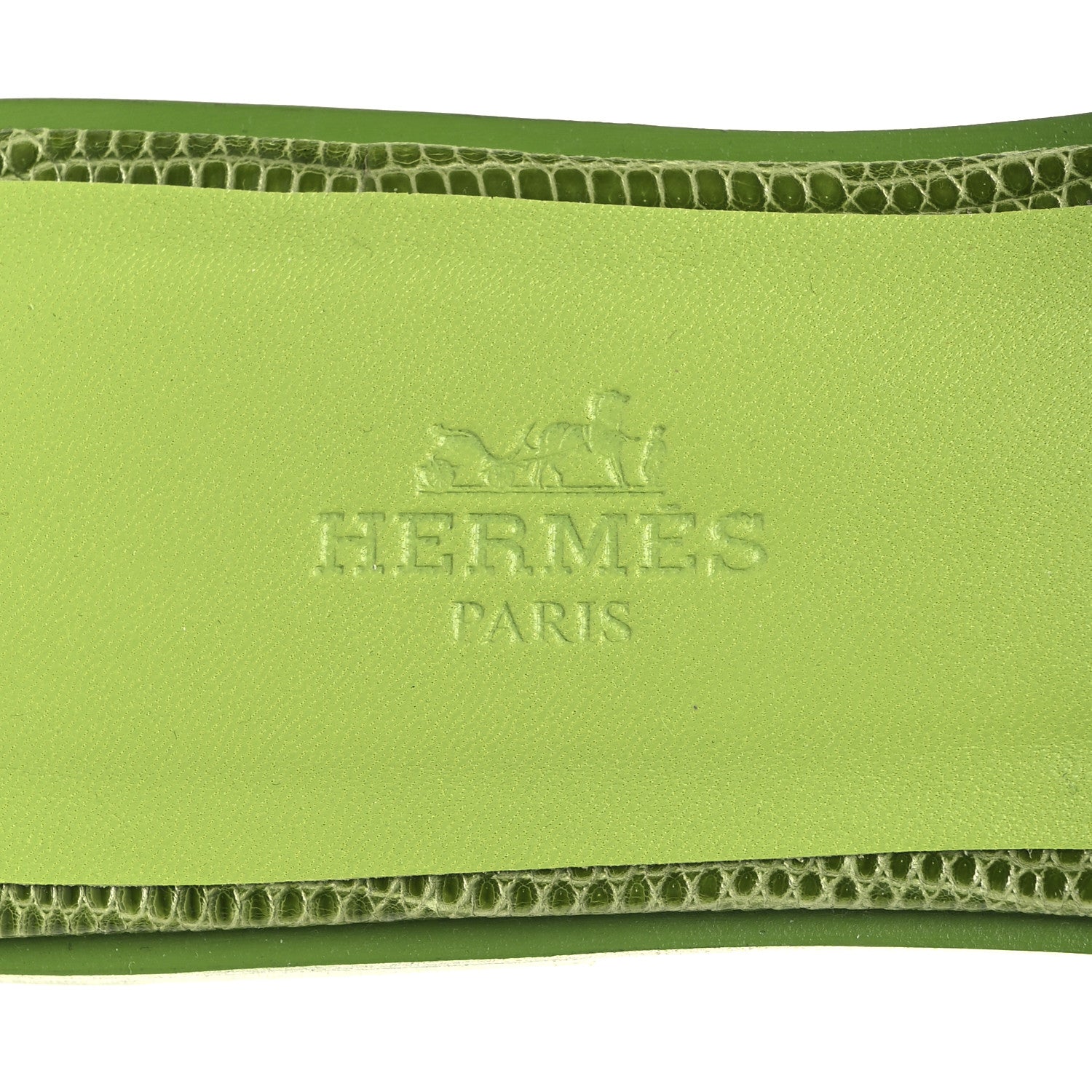 Lizard Oran Sandals 36.5 Vert Absinthe