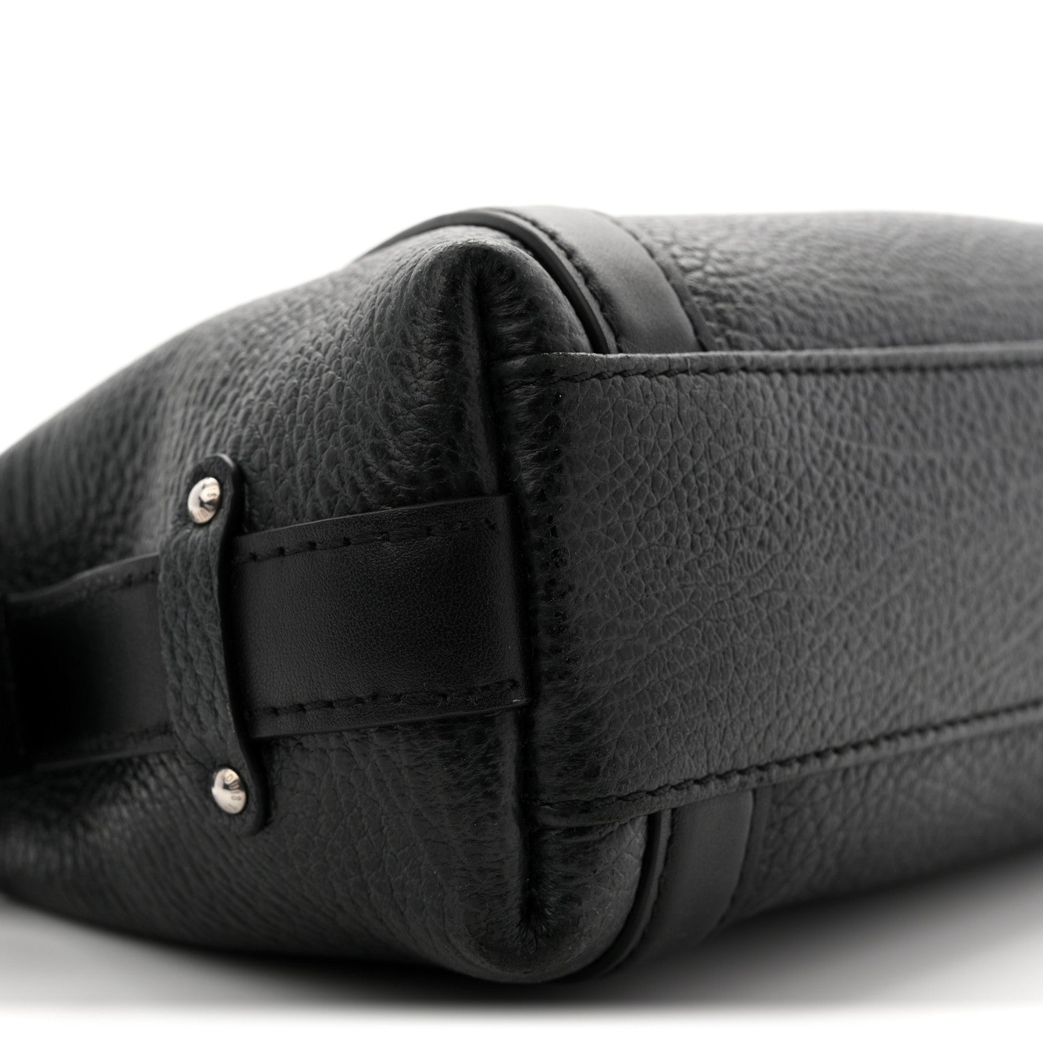 Calfskin Nano Biker Black