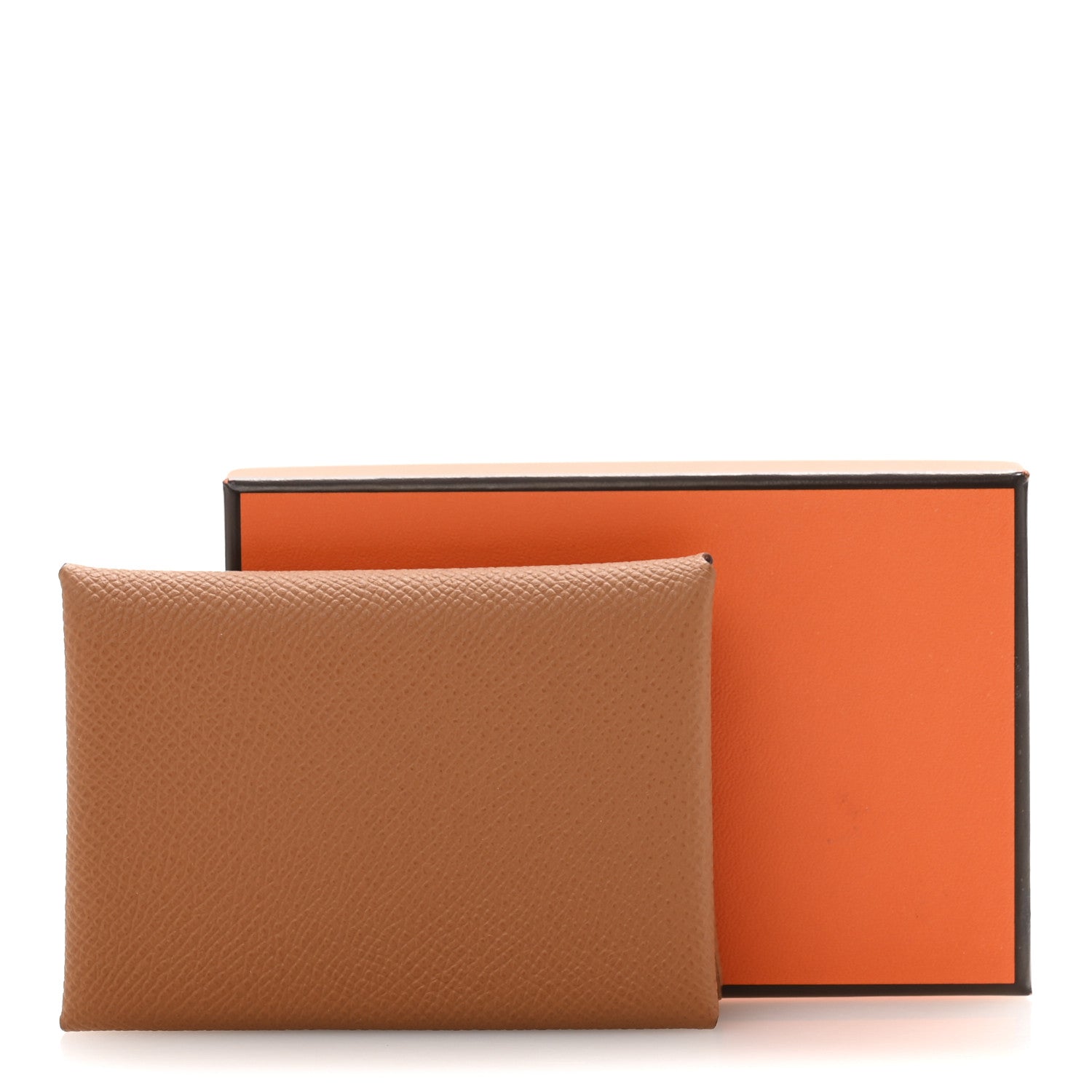 Epsom Calvi Duo Card Case Gold