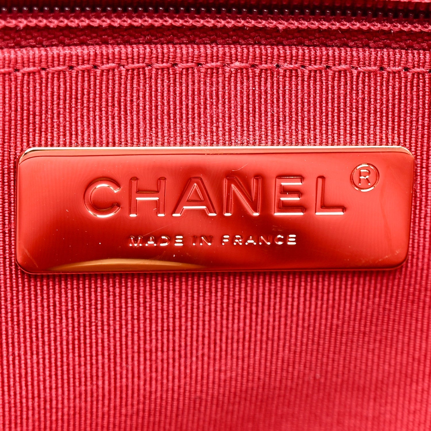 Goatskin Quilted Large Chanel 19 Flap Dark Pink