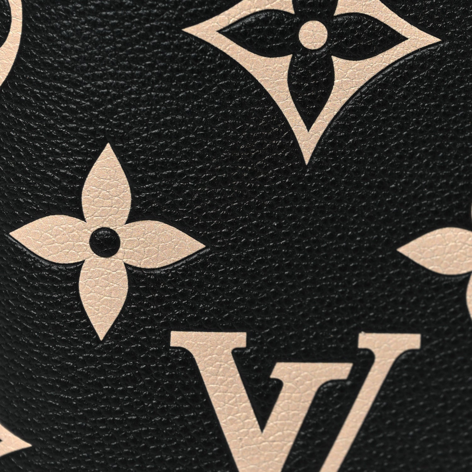 Empreinte Monogram Giant Paul Notebook Cover MM  Black Beige