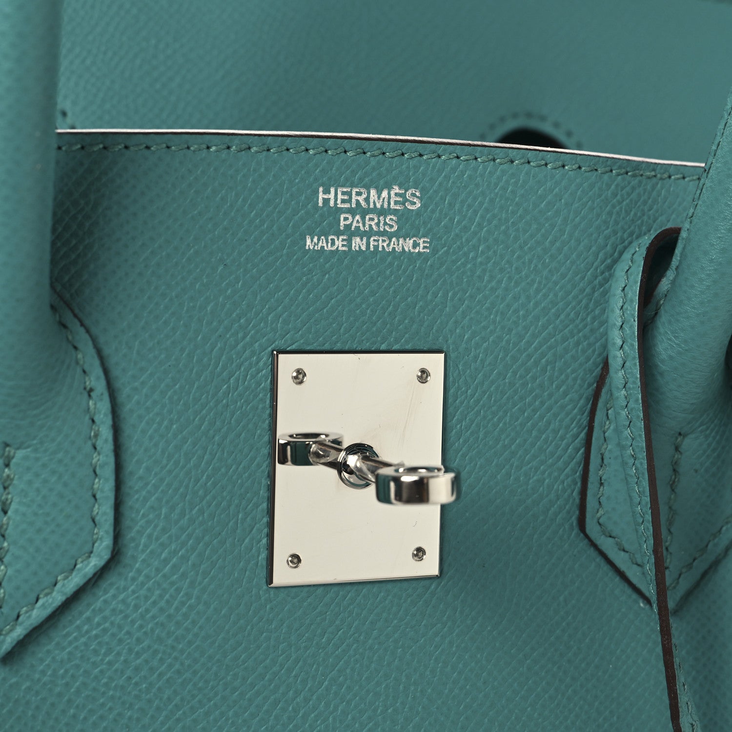 Epsom Birkin 35 Bleu Paon