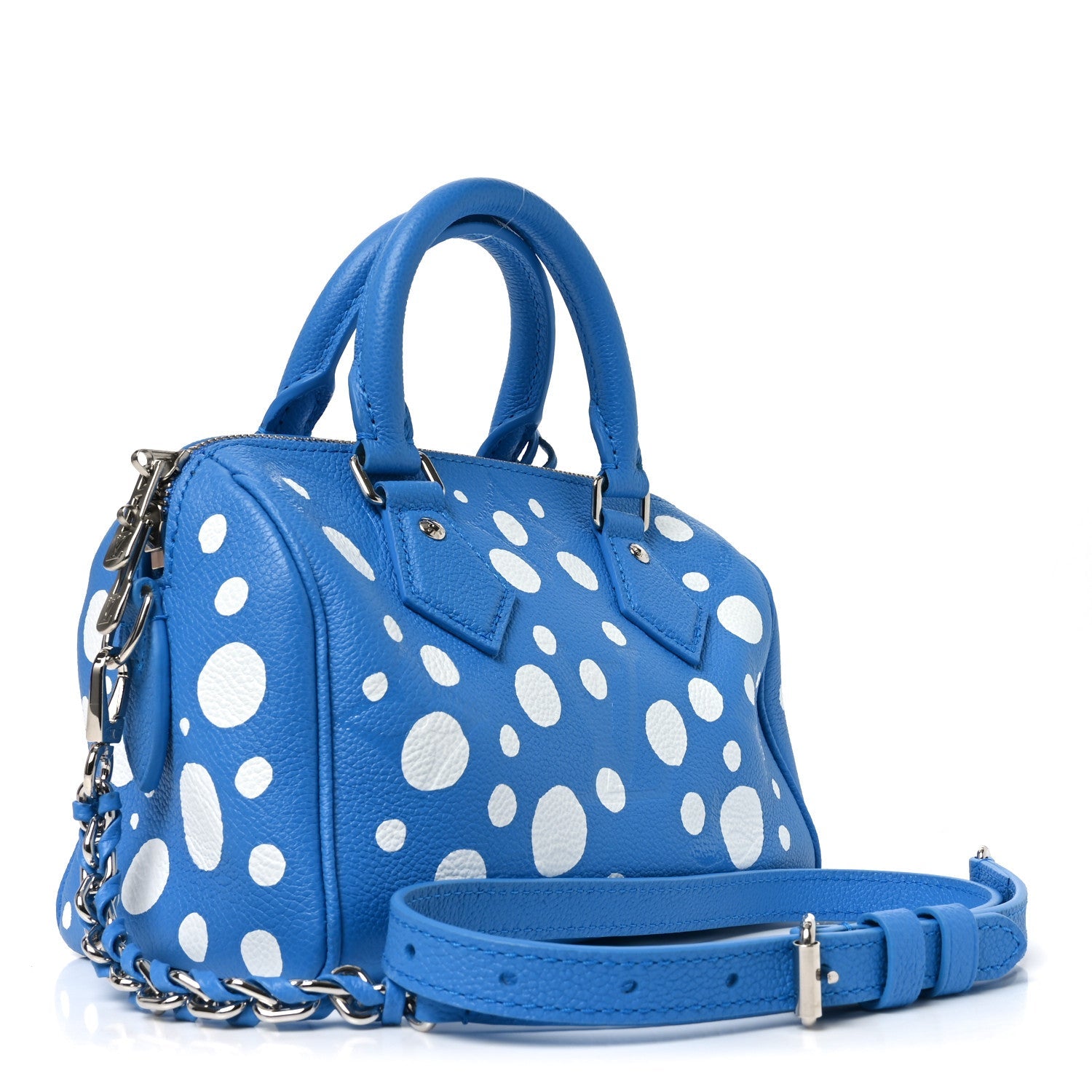 LV X YK Empreinte Speedy Bandouliere 20 Blue White
