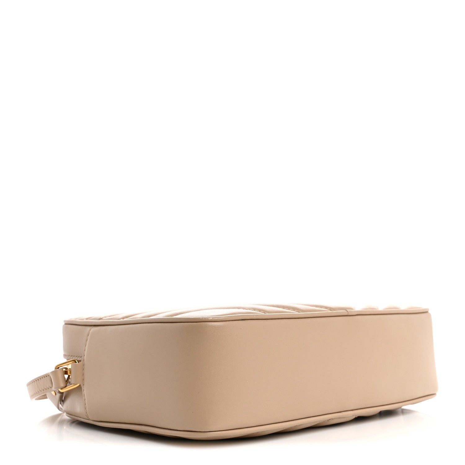 Calfskin Matelasse Monogram Lou Camera Bag Dark Beige