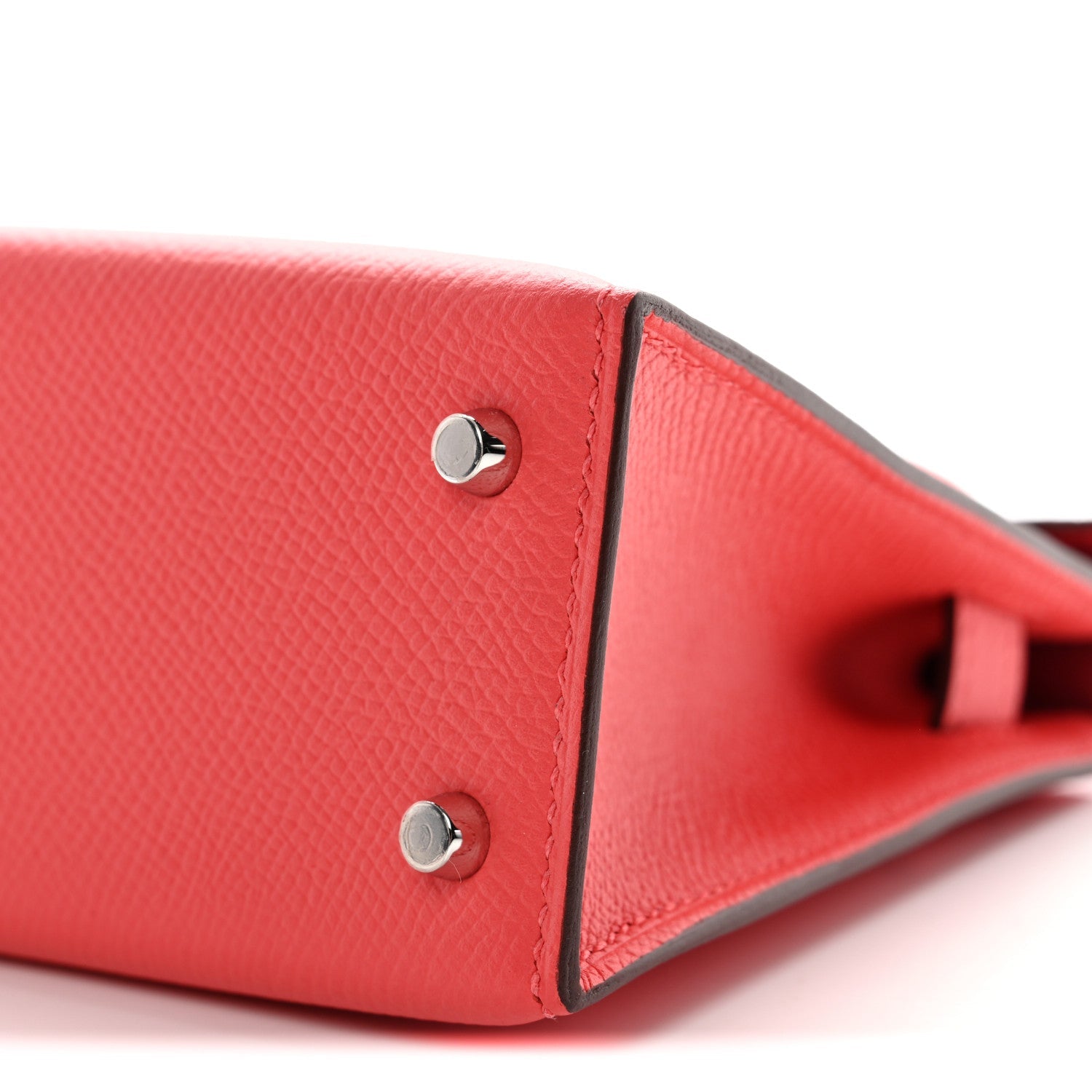 Epsom Verso Mini Kelly Sellier 20 Rose Jaipur Rouge Vif