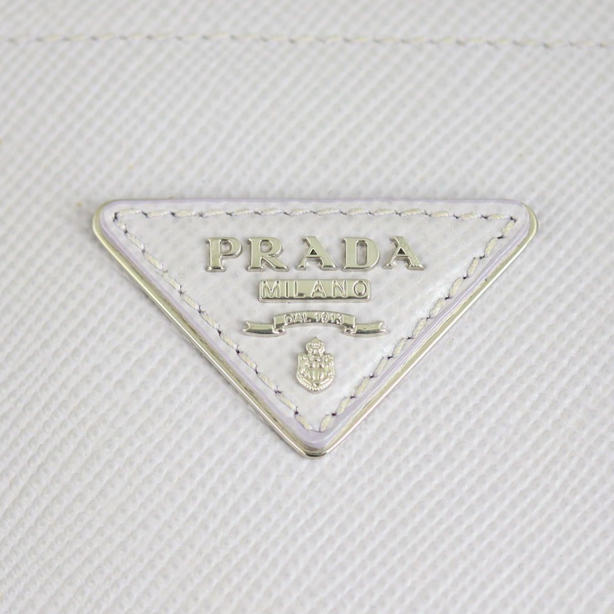 Prada Saffiano Cuir Covered-Strap Double Bag Small