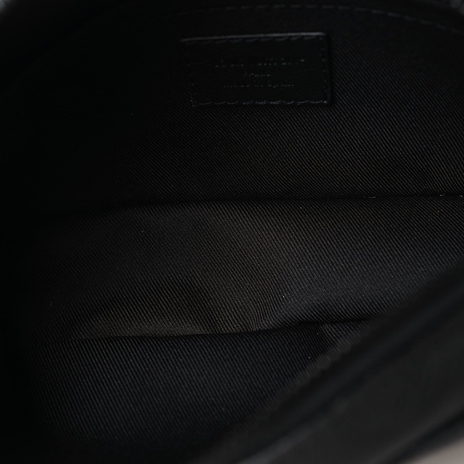 Calfskin Monogram Shadow Trocadero Wearable Wallet Black