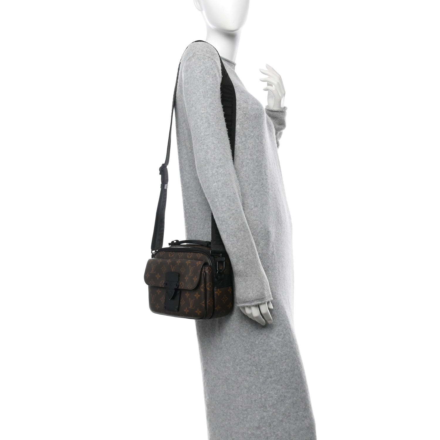 Monogram Macassar S Lock Messenger