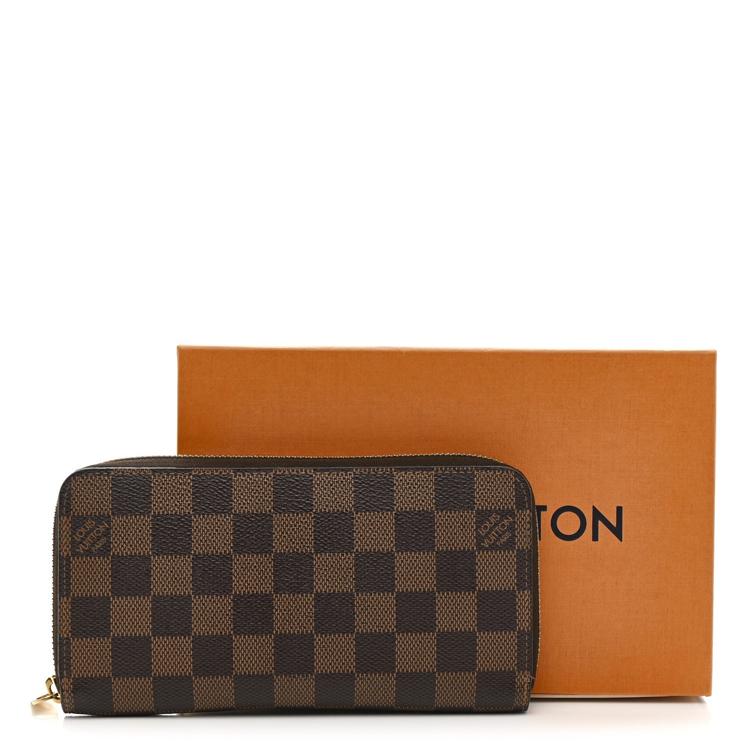 Damier Ebene Zippy Wallet