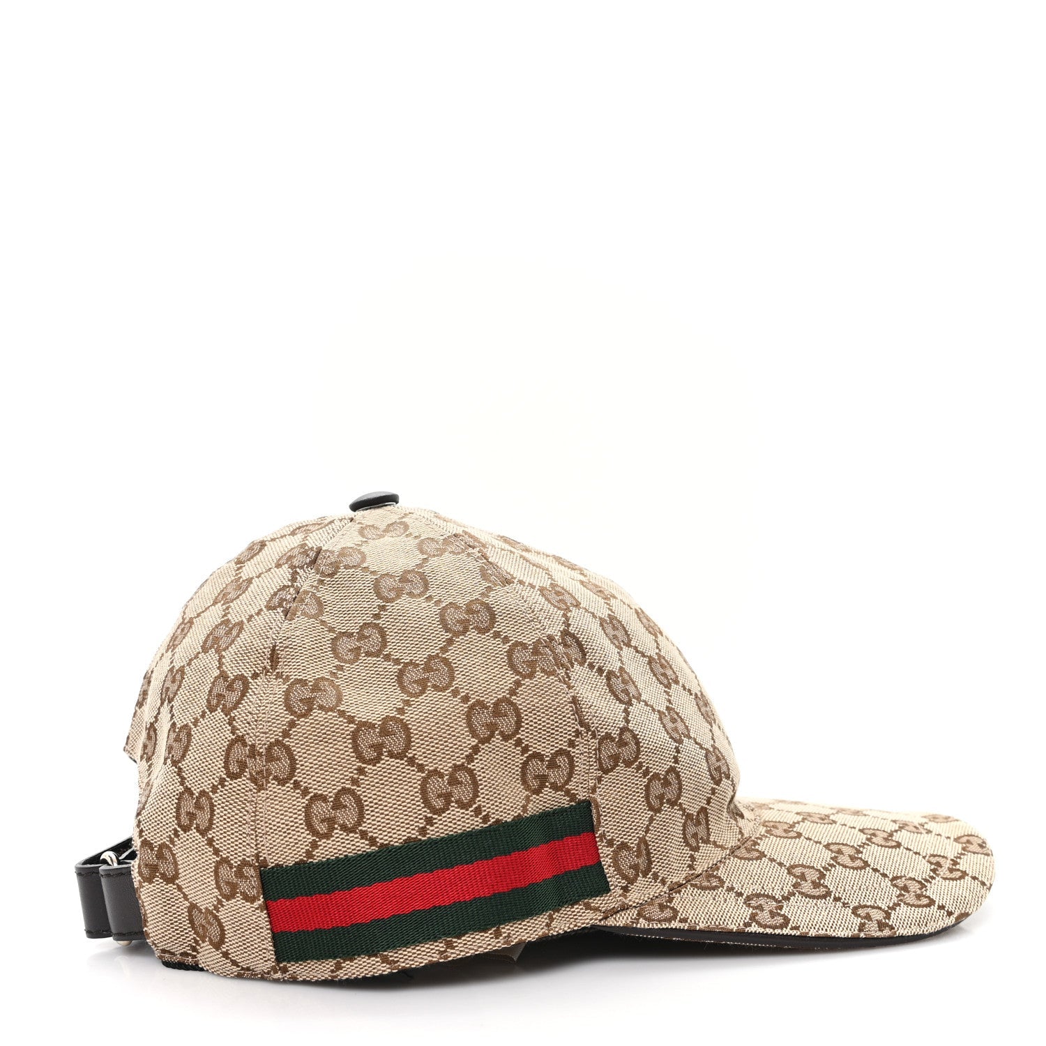 Monogram Web Baseball Hat M Beige Cocoa